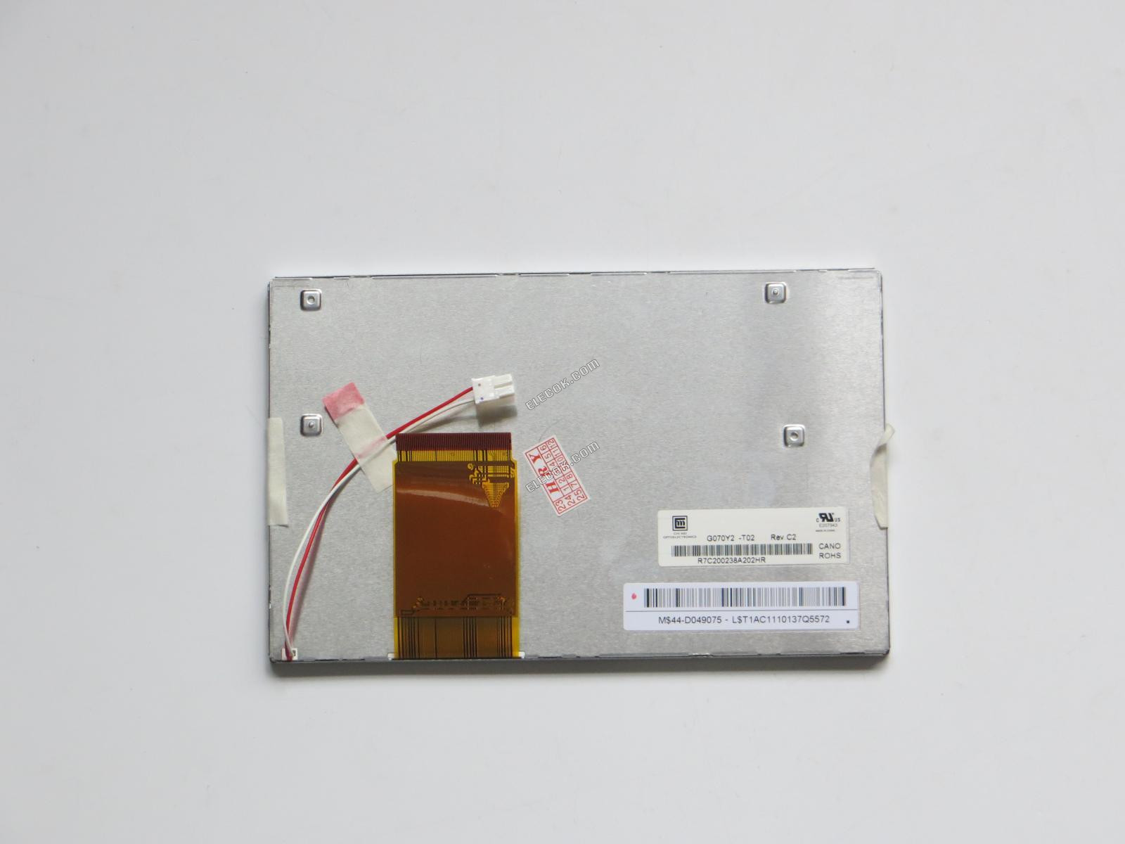 G070Y2-T02 CMO 7.0" a-Si TFT-LCD Panel 