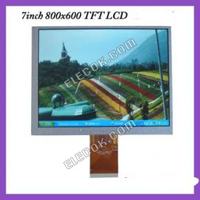 7" TFT LCD DISPLEJ LCM A070SN02 800*600 ROZLIšENí VYSOKý BRIGHNESS LED BACKLIGHT7" 4 3 TFT LCD DISPLEJ 