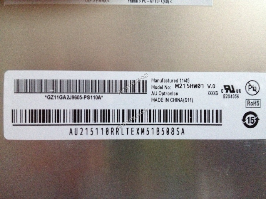 M215HW01 V0 AUO 21,5" a-Si TFT-LCD Panel használt 