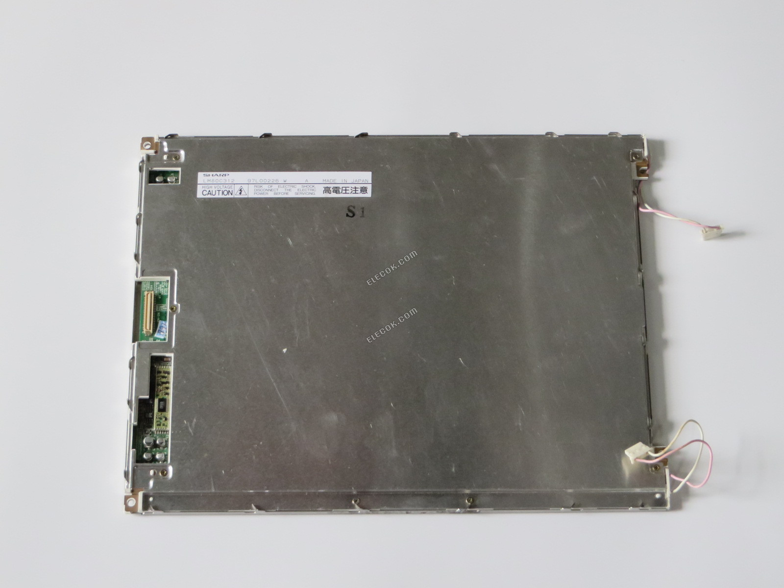 LM80C312 SHARP 12,1" CSTN LCD Panel kullanılmış 