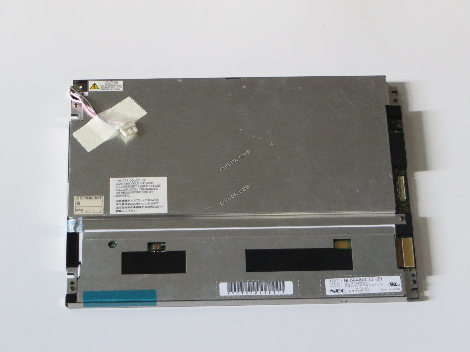 NL6448AC33-29 NEC 10,4" a-Si TFT-LCD Panel použitý 