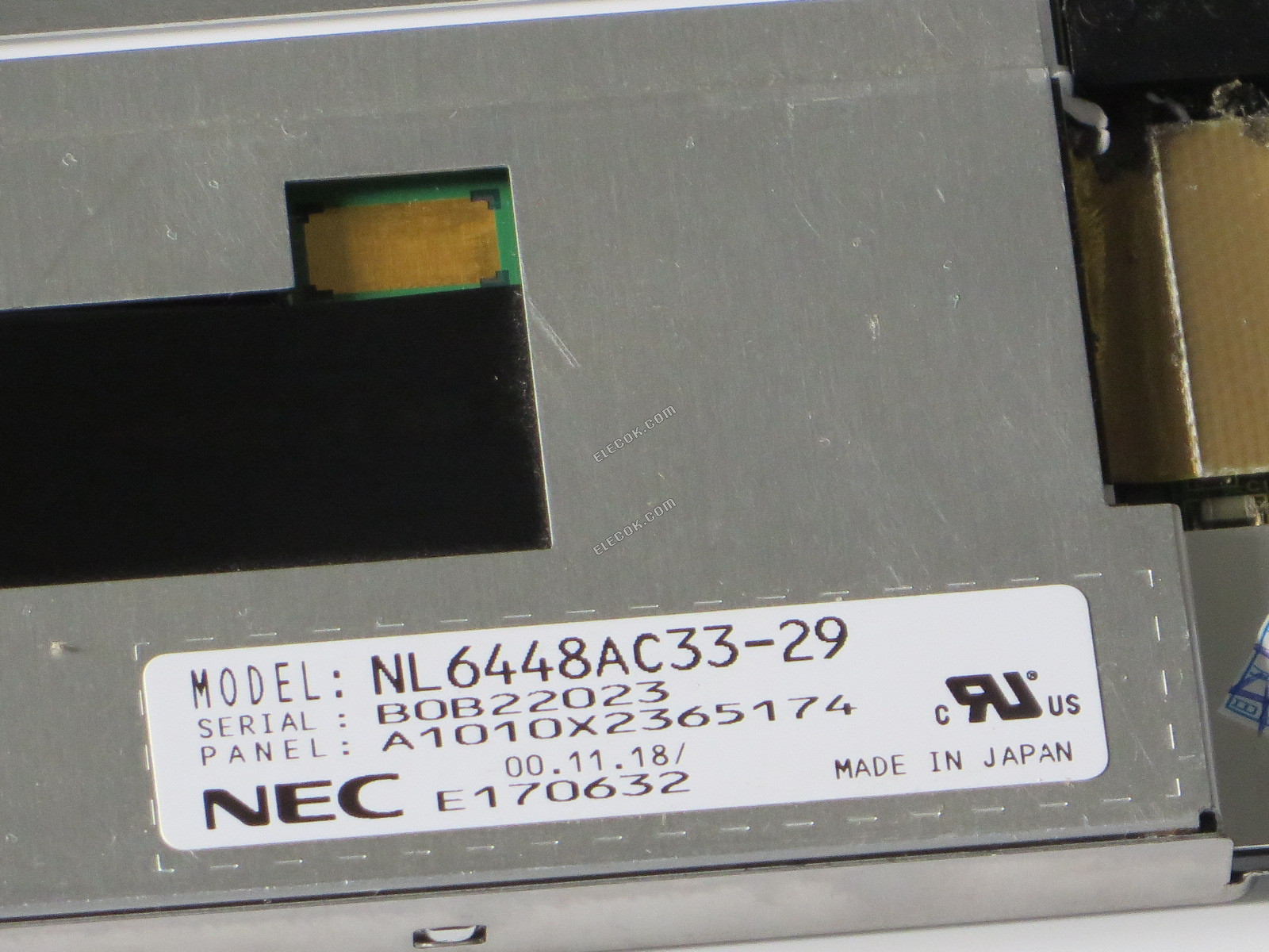 NL6448AC33-29 NEC 10,4" a-Si TFT-LCD Panel použitý 