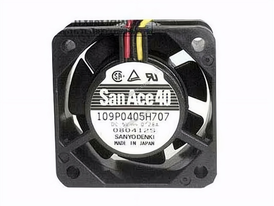 SANYO 109P0405H707 5V 0,28A 3 vezeték Hűtőventilátor 