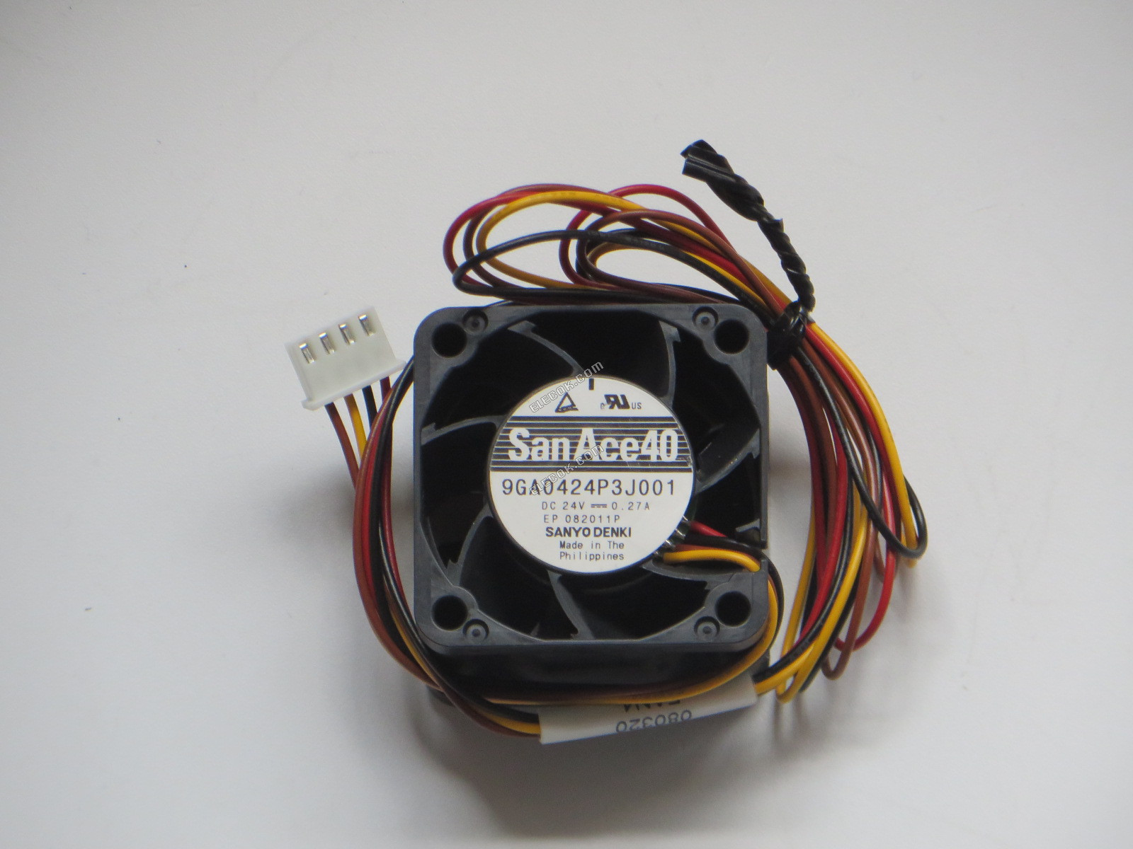 Sanyo 9GA0424P3G001 24V 220mA Hűtőventilátor, helyettesítő modell egyezik 9GA0424P3J001 