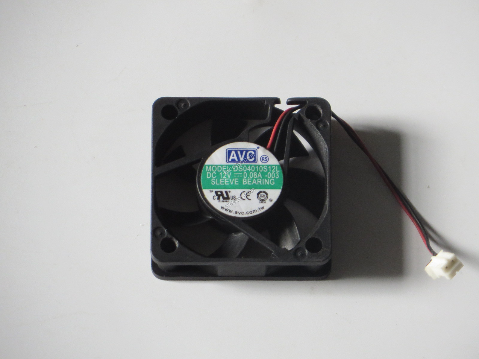 AVC DS04010S12L 12V 0,08A 2 Vezetékek Hűtőventilátor 