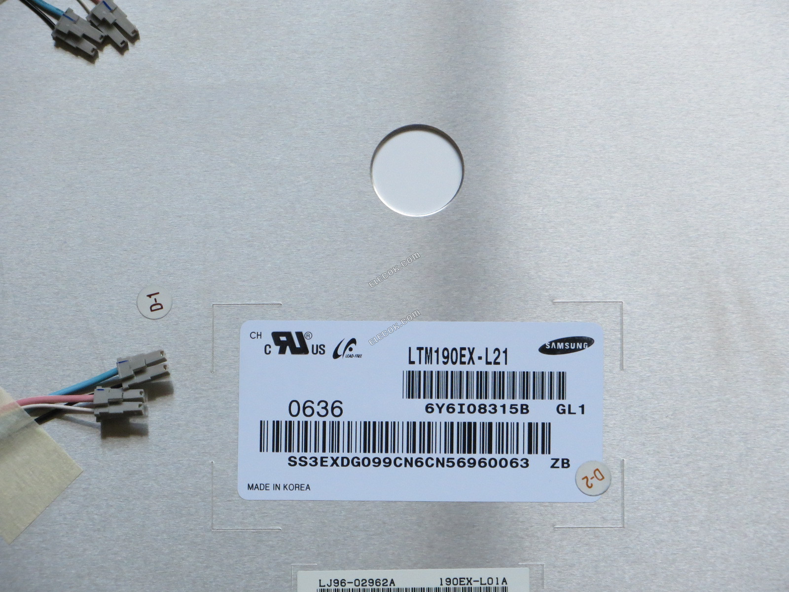 LTM190EX-L21 SAMSUNG 19.0" a-Si TFT-LCD Panel 