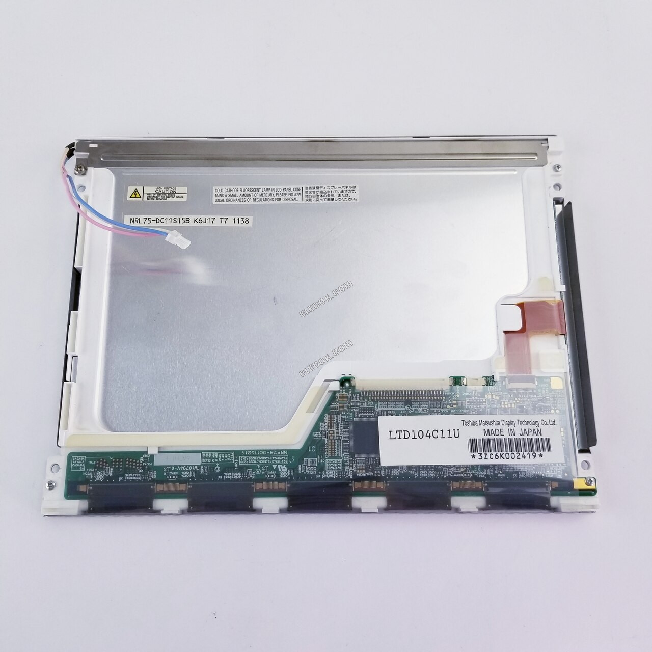 LTD104C11U TOSHIBA Matsushita 10,4" LCD Panel Použitý 