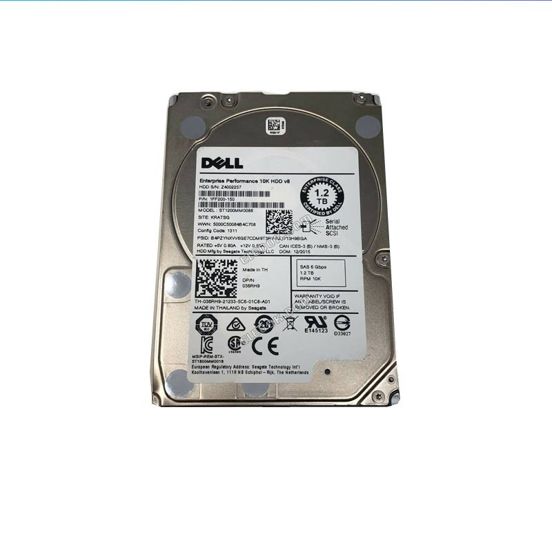DELL MD3800F MD3800I MD3820I MD3820F storage hard disk 1.2T 10K 2.5 SAS