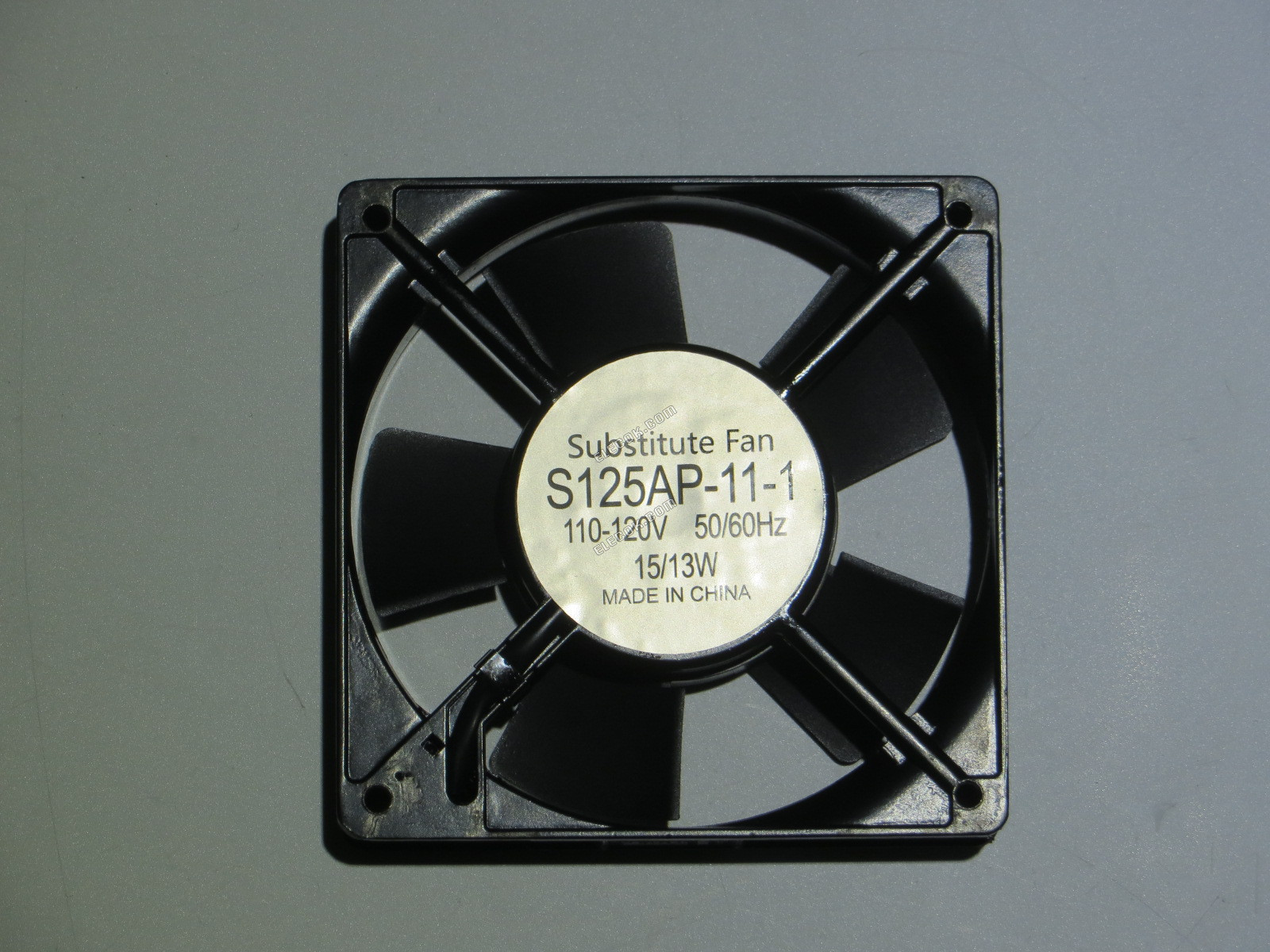 SINWAN S125AP-11-1 110-120V 15/13W, Náhrada s zástrčka připojení 