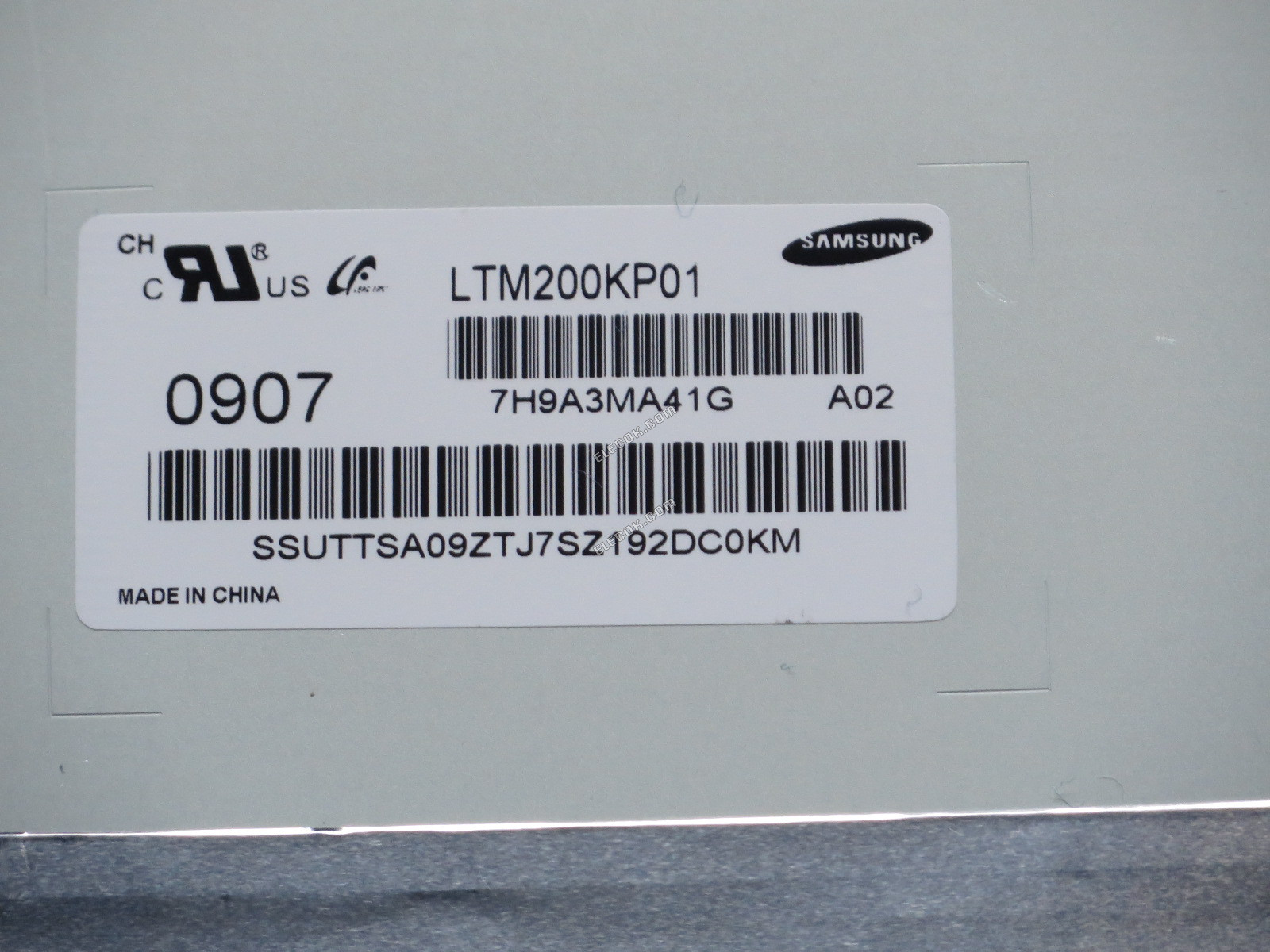 LTM200KP01 SAMSUNG 20.0" A-Si TFT-LCD Panel 