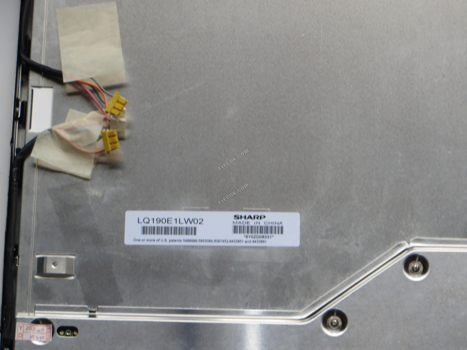 LQ190E1LW02 SHARP 19.0" A-Si TFT-LCD Panel Csere és használt 