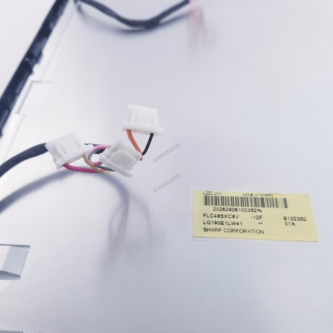 LQ190E1LW41 SHARP 19.0" A-Si TFT-LCD Panel használt 