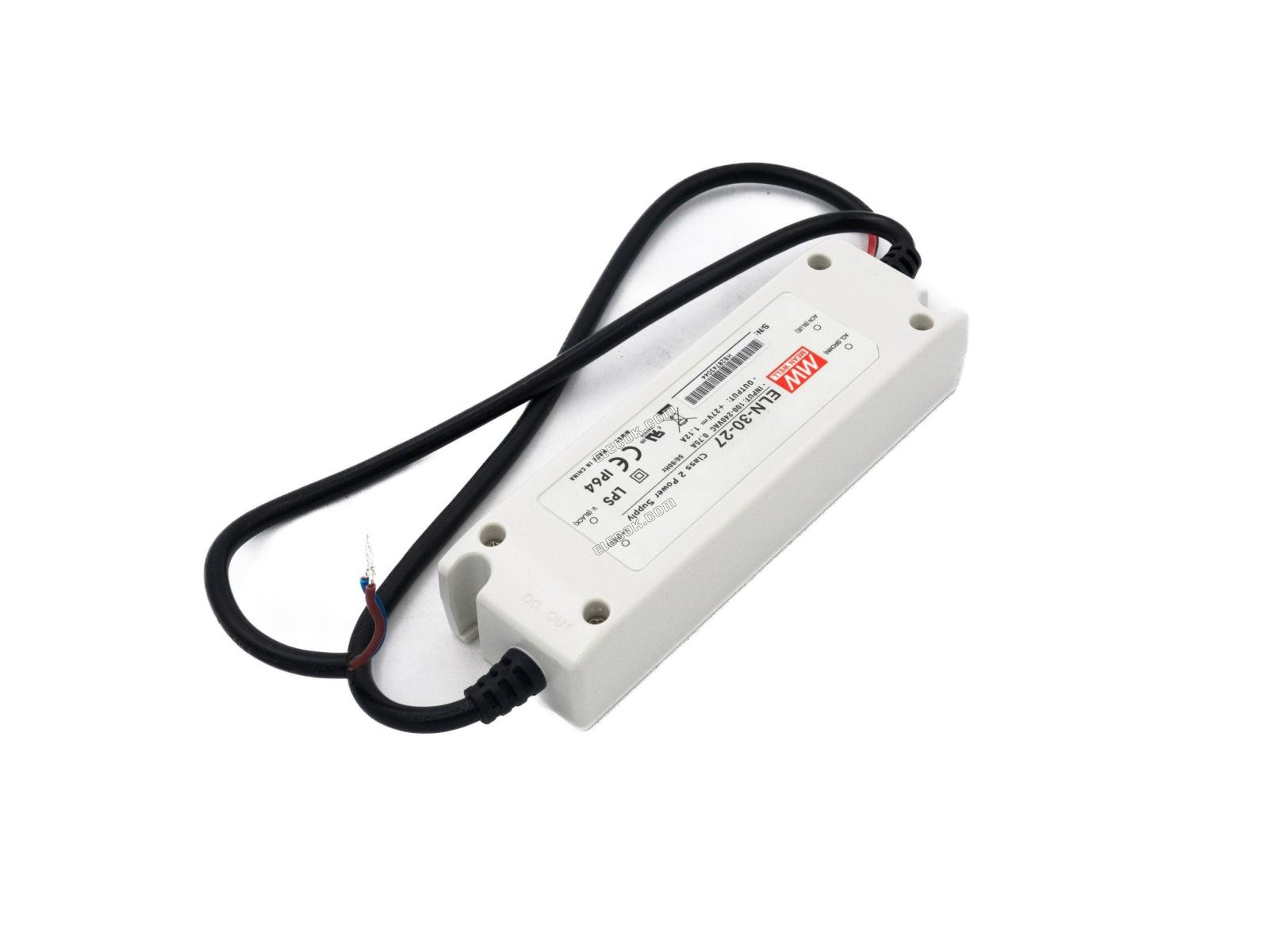 Mean Well ELN-30-27 LED Teljesítmény Supplies 30,24W 27V 1,12A 
