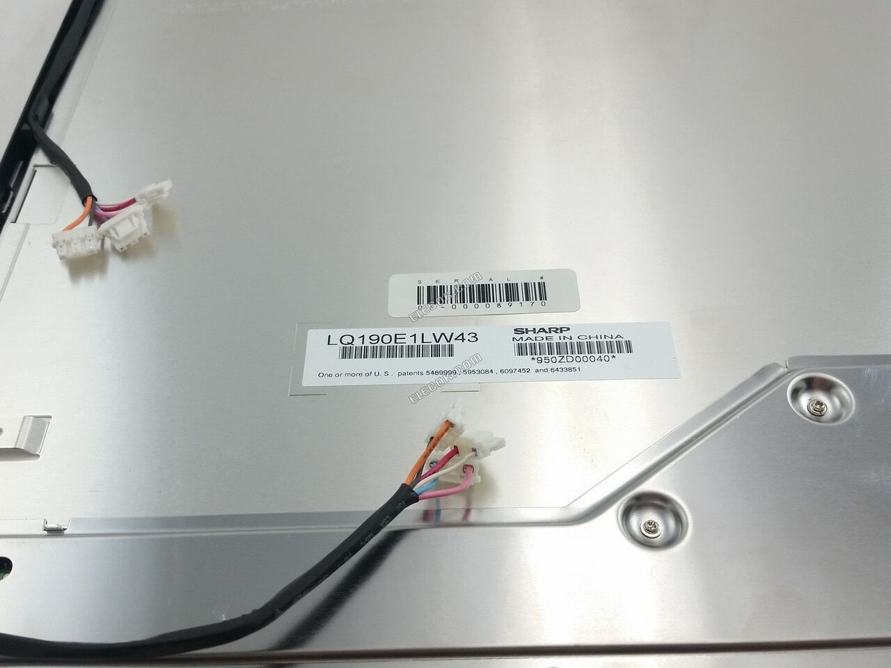 LQ190E1LW43 SHARP 19.0" A-Si TFT-LCD Panel 