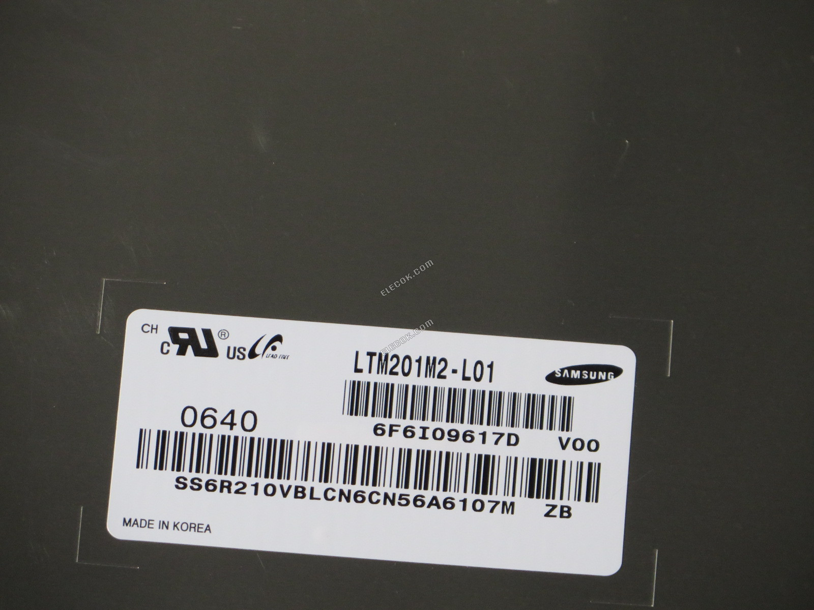 LTM201M2-L01 SAMSUNG 20,1" a-Si TFT-LCD Panel použitý 