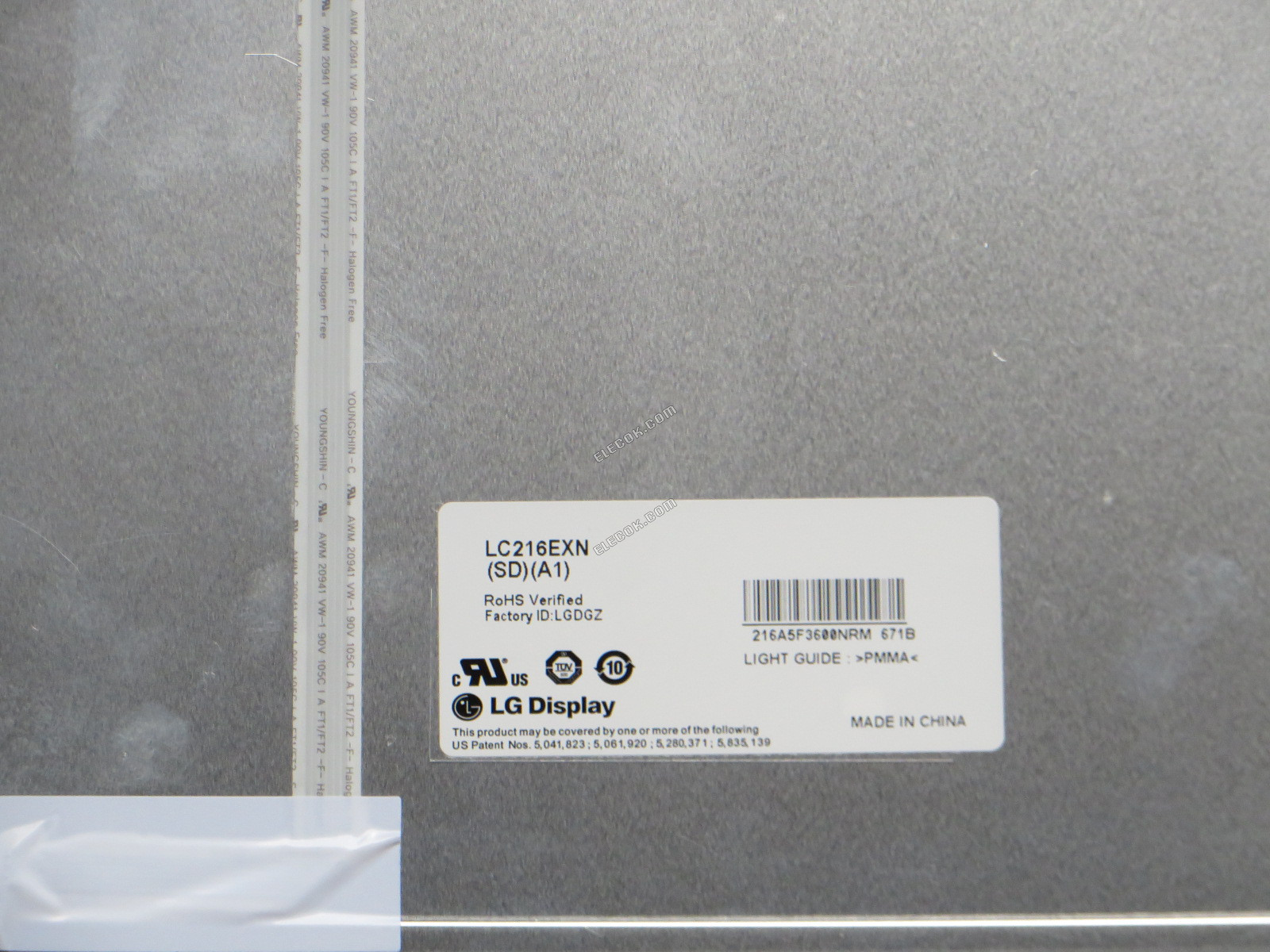 LC216EXN-SDA1 LG Display 21,6" a-Si TFT-LCD Panel 
