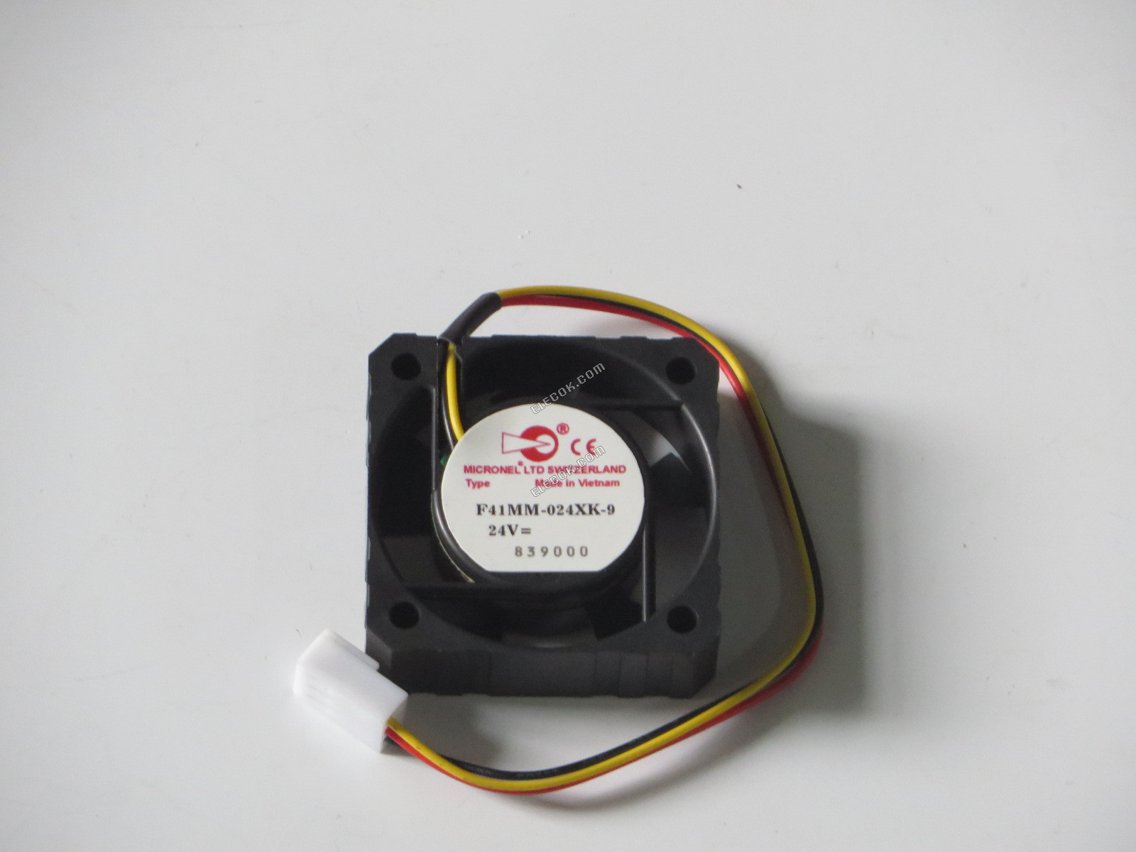 MICRONEL F41MM-024XK-9 24V 0,032A 3 vodiče Chladicí Ventilátor 