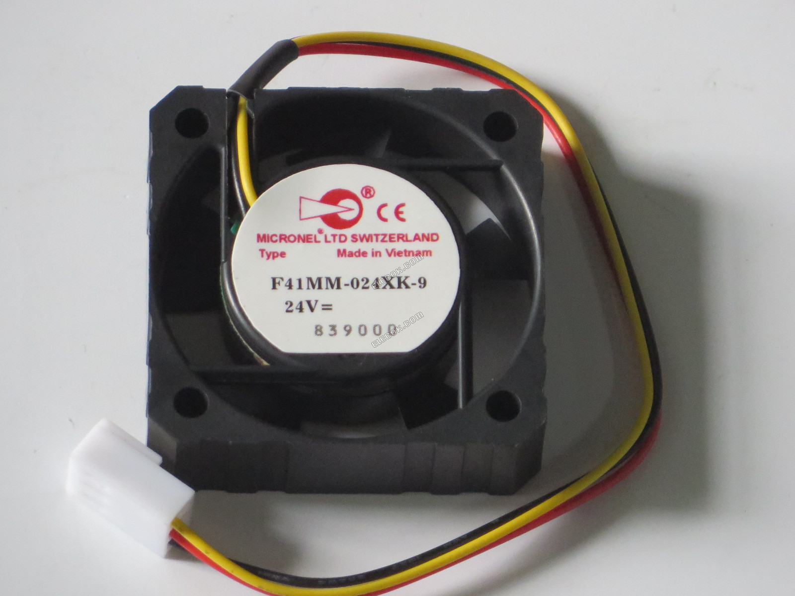 MICRONEL F41MM-024XK-9 24V 0,032A 3 vodiče Chladicí Ventilátor 