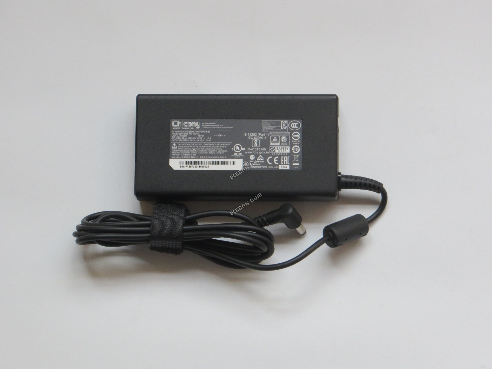 Chicony A17-120P1A 19.5V 6,15A 120W AC Adapter Számára MSI Laptop Tápegység Charger, 5.5*2.5MM csatlakozó 