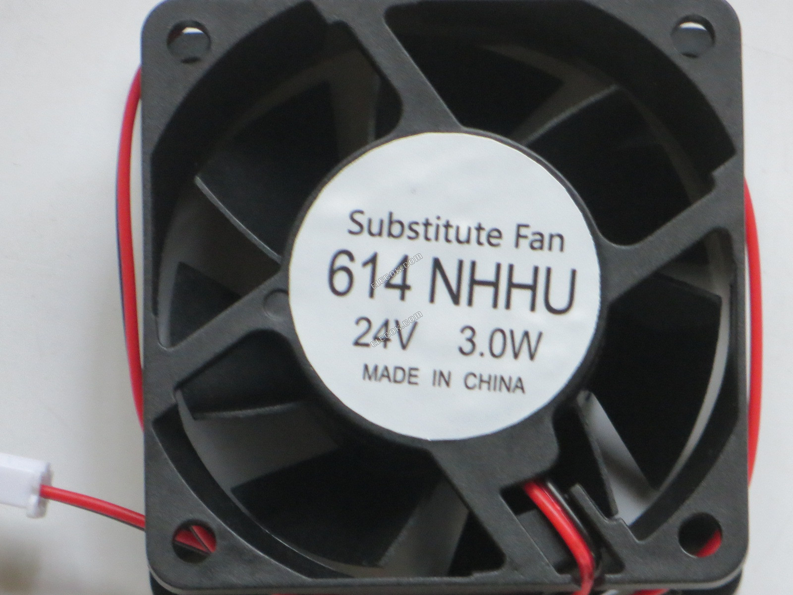 EBM-Papst 614 NHHU 24V 3.0W 2 vodiče ventilátor bez vodotěsný funkce, náhrada 
