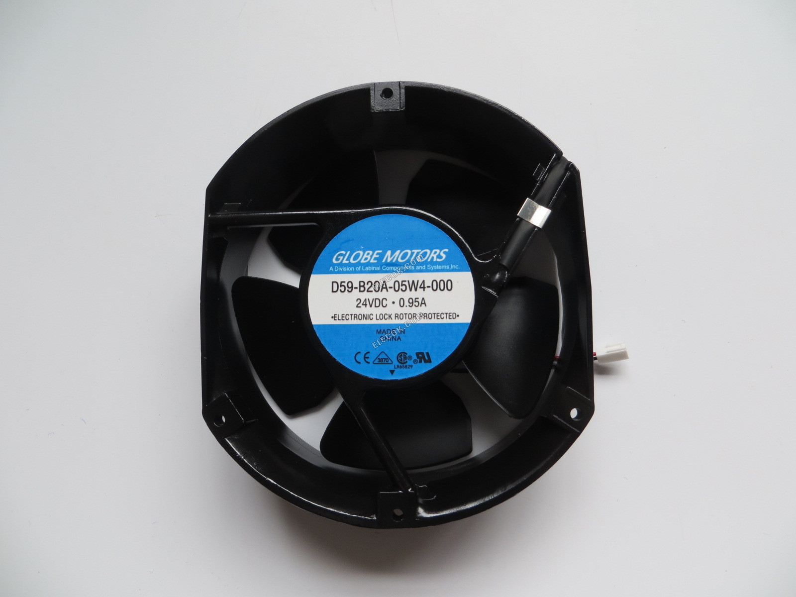 Globe Motors D59-B20A-05W4-000 24V DC 0,95A 2 vodiče chladicí ventilátor 