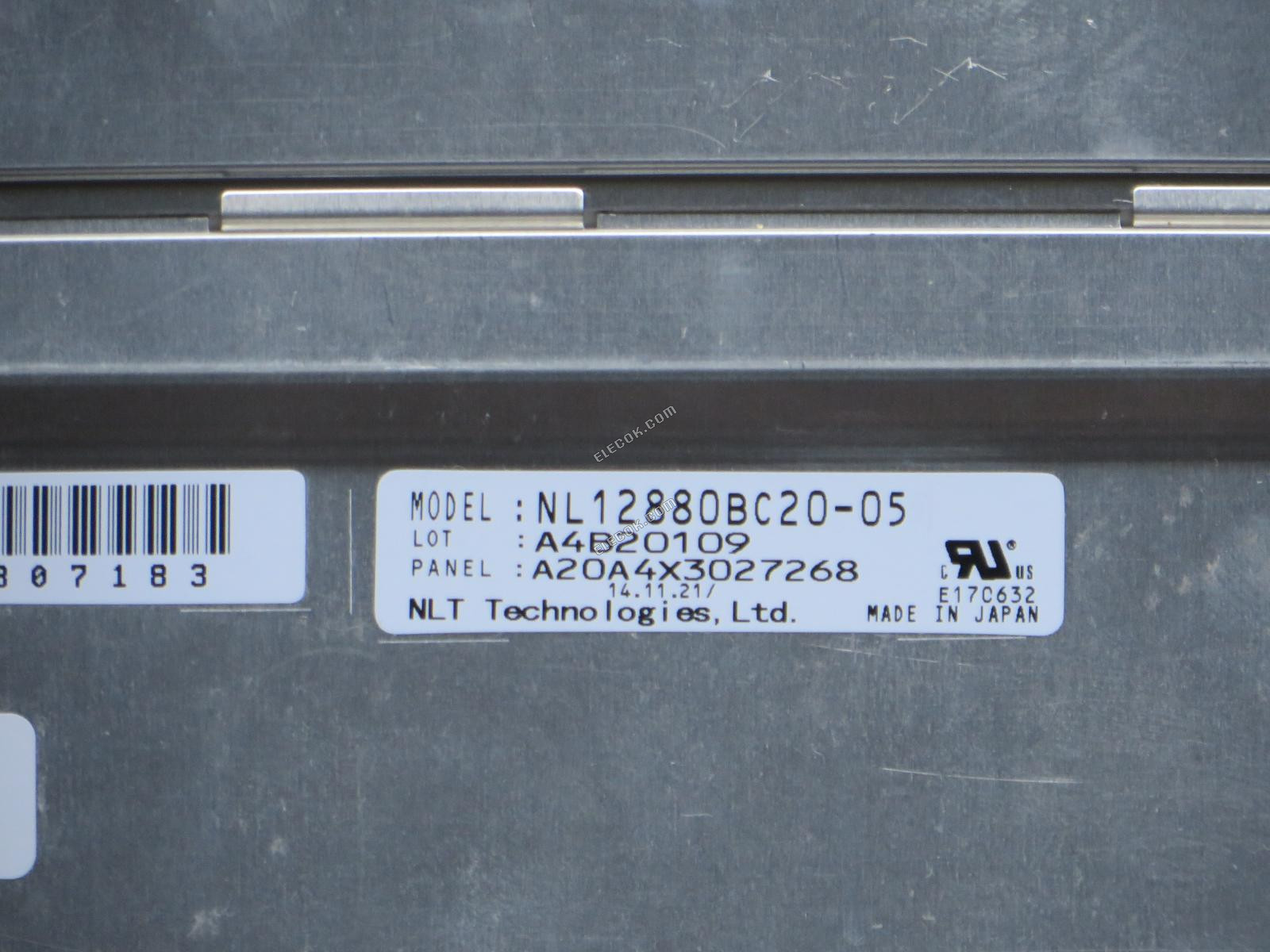 NL12880BC20-05 NEC 12,1" a-Si TFT-LCD Panel, Nepoužité Staré Skladové Zásoby 