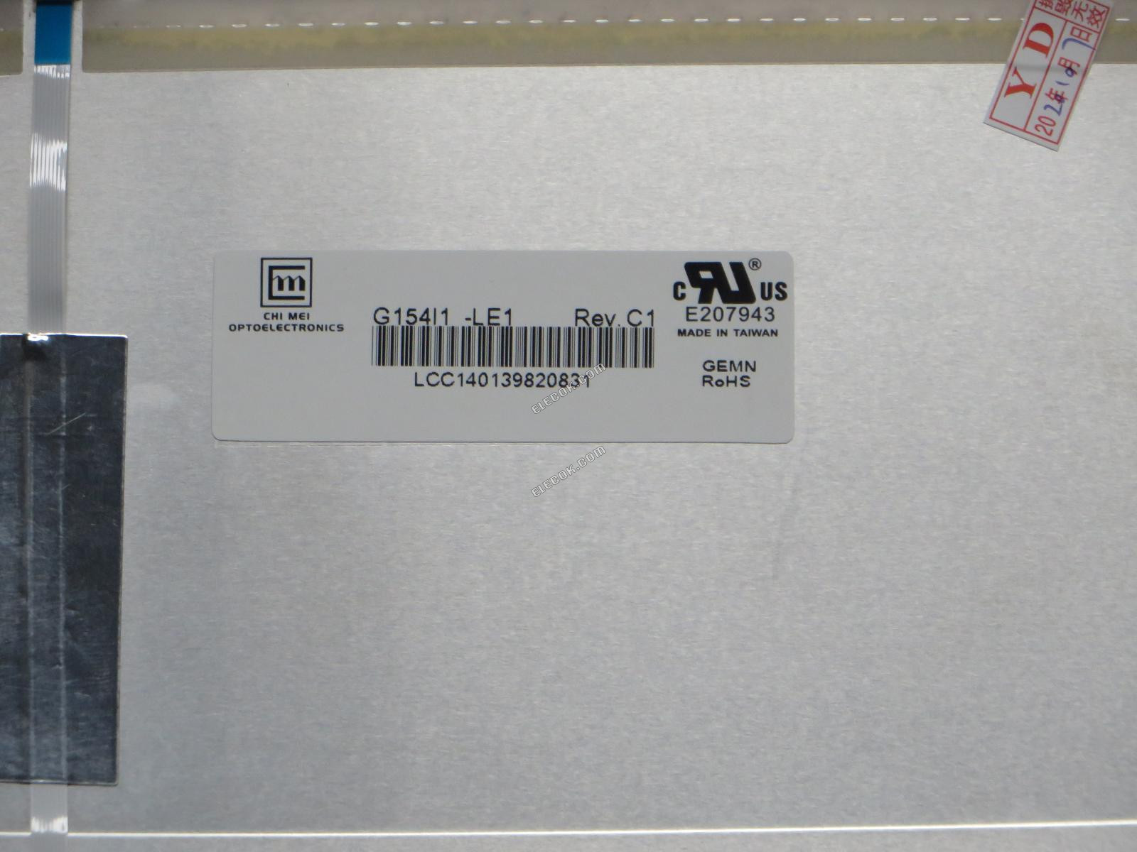 G154I1-LE1 CHIMEI INNOLUX 15,4" a-Si TFT-LCD Panel 