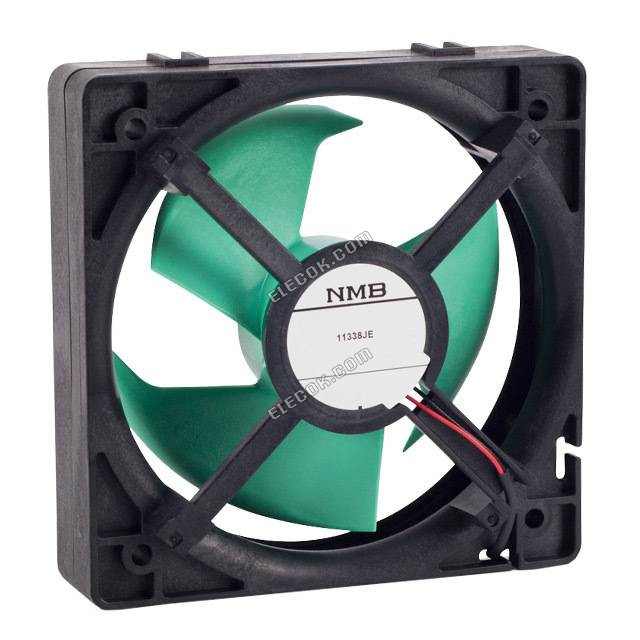 11338JE-12L-BA-F0 NMB Technologies Corp. VENTILáTOR AXIáLIS 113X36MM 12VDC HUZAL 2 Huzal Kivezetések 