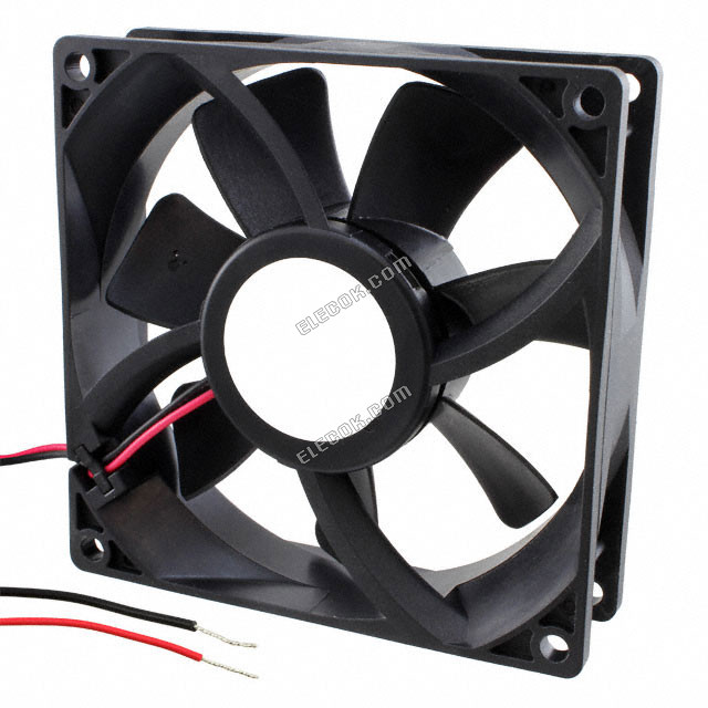 DELTA AUB0924VH-A 24V 0,4A 6W 2 vodiče Chladicí Ventilátor 