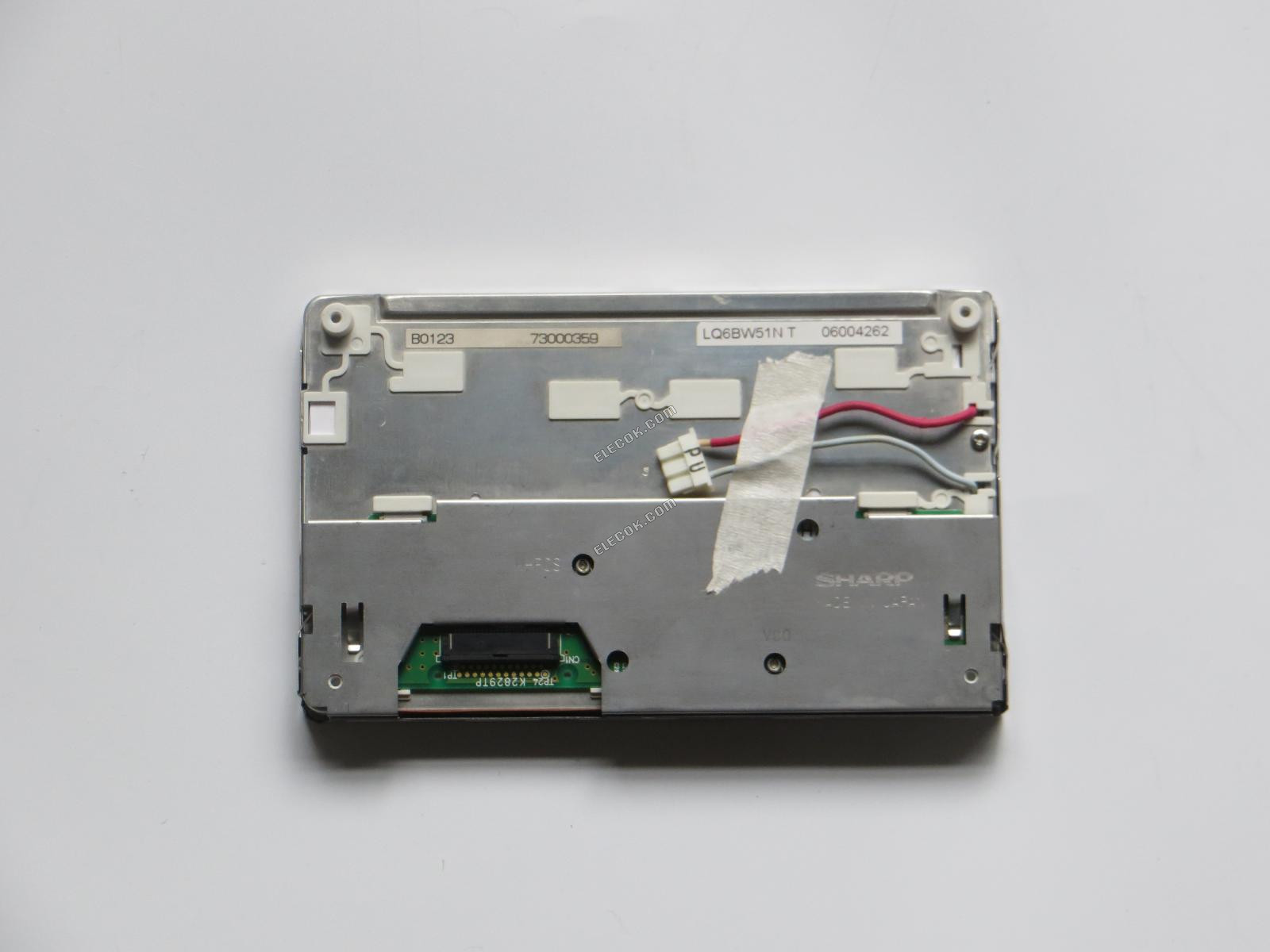 a-Si TFT-LCD 5,8" 480*234 LQ6BW51N T lcd panel, használt 