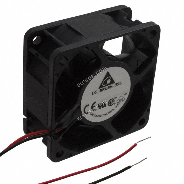 DELTA AUB1212H-CK15 12V 0,27A 3,24W 4 vezeték Hűtőventilátor 