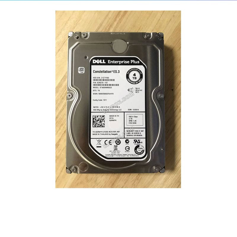 Dell Compellent SC2020 4020 0DRMYH 4TB 7.2 3.5 SAS EQ hard drives