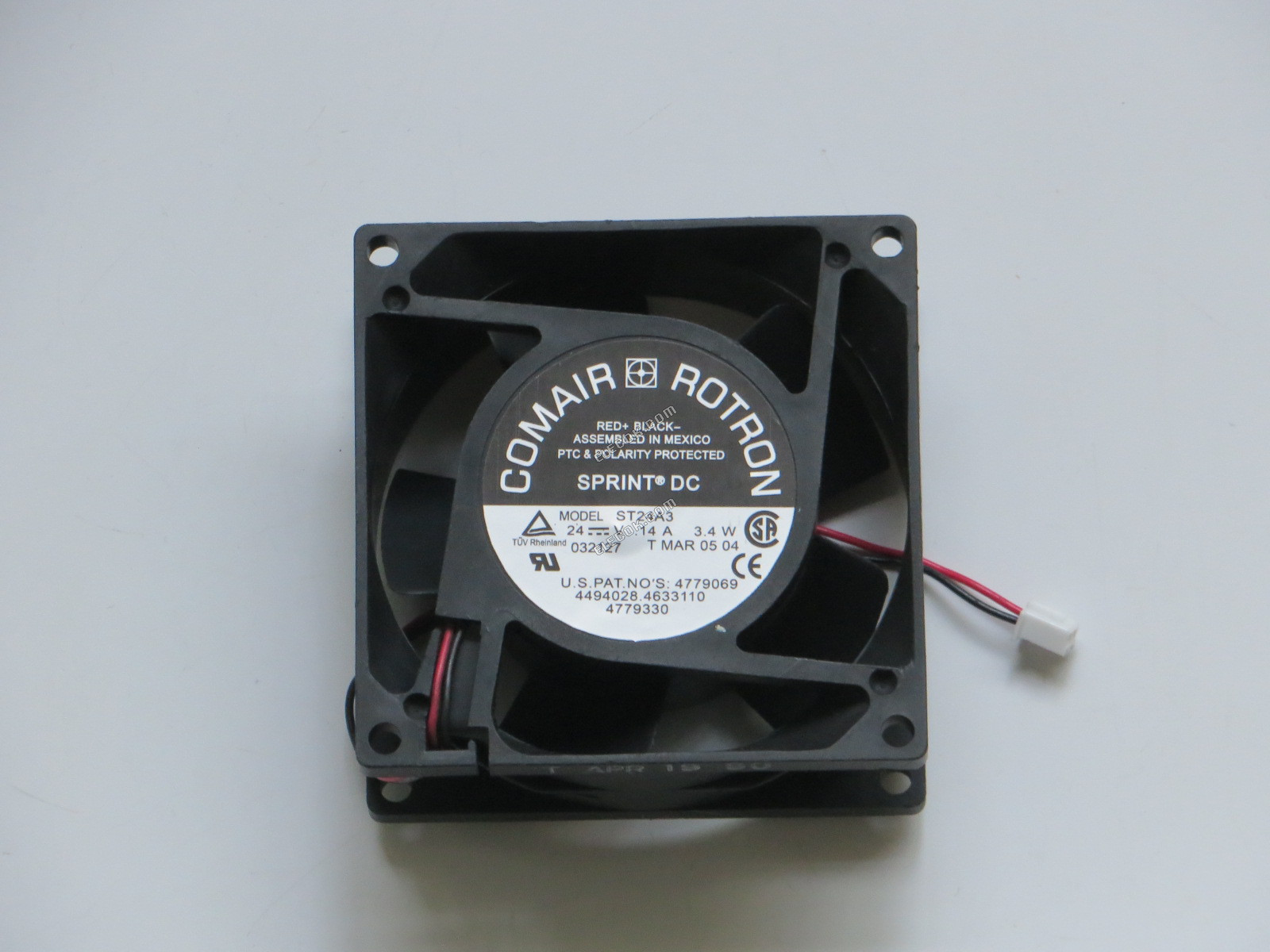 COMAIR ROTRON ST24A3 24V 0,14A 3,4W 2 vodiče Chladicí Ventilátor 