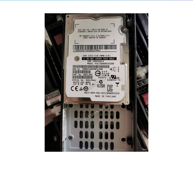 IBM 3255 00Y2448 00NC521 600G 15K SAS 2.5 12G V7000 storage hard disk