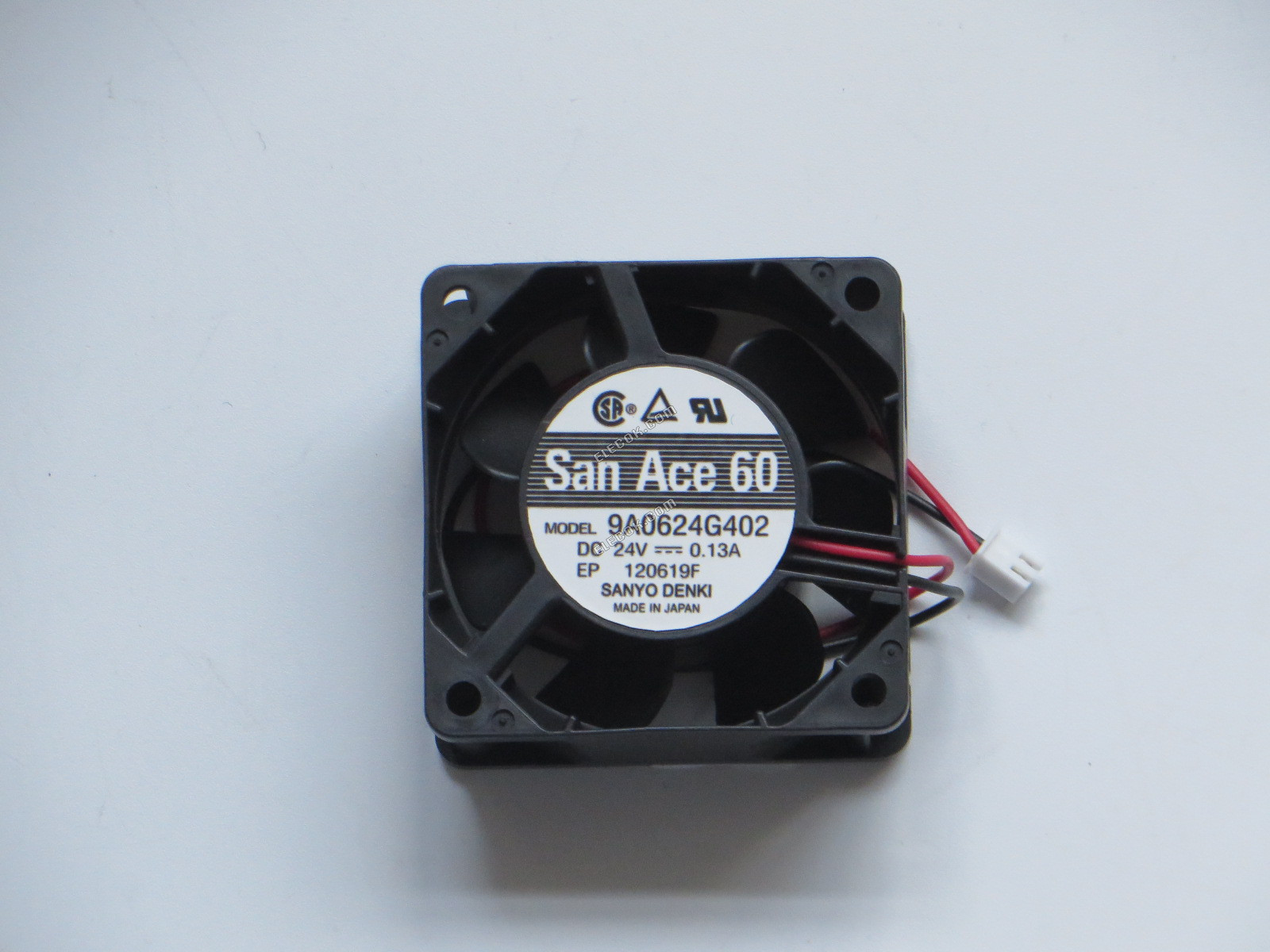 SANYO 9A0624G402 24V 0,13A 2 vezeték Hűtőventilátor 