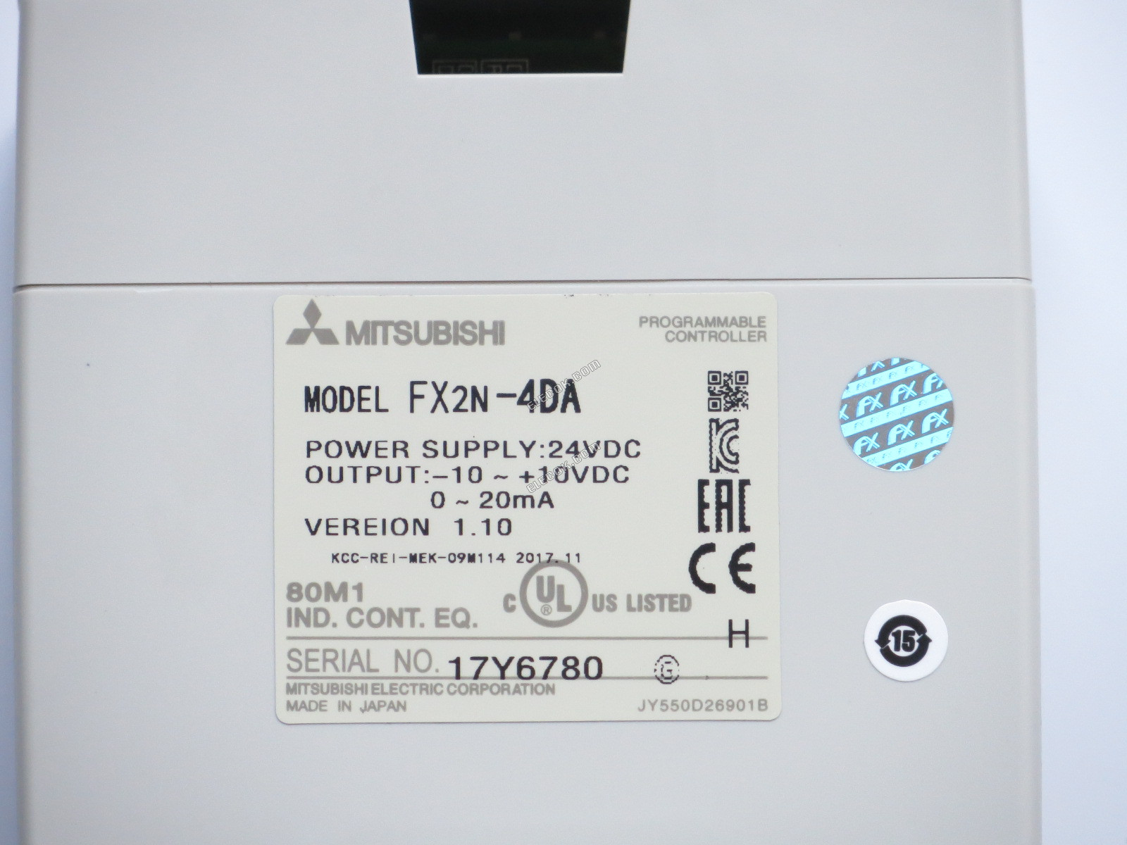 Mitsubishi PLC Module FX2N-4DA
