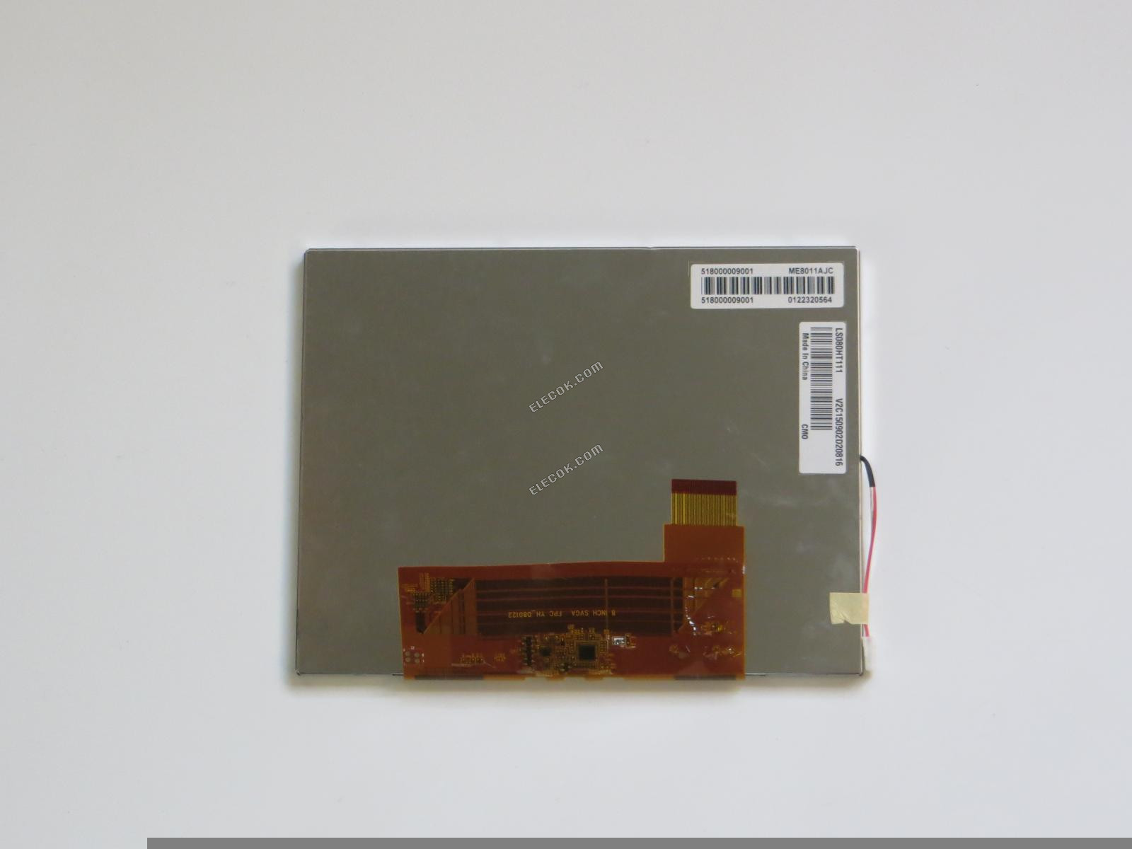 LS080HT111 ChiHsin 8.0" A-Si TFT-LCD Panel helyettesítő 