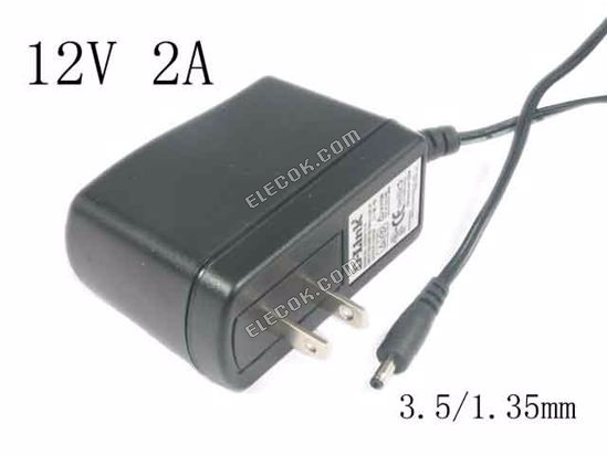 D-Link AG2412-B VáLTóáRAM Adapter - úJ Eredeti 12V 2A, 3,5/1.35mm, US 2-Pin 