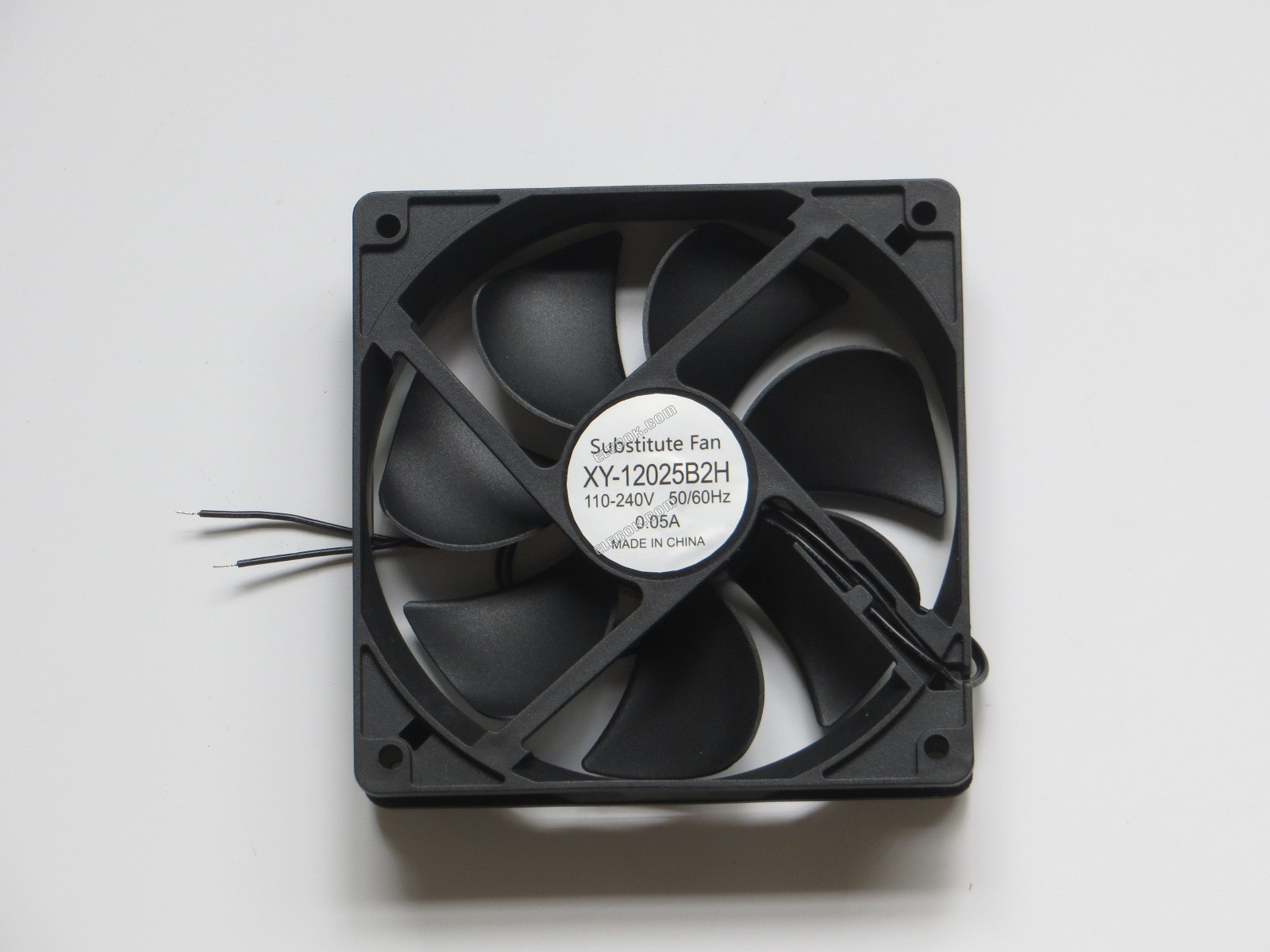 EC XY-12025B2H XY12025B2H 110-240V 0,05A 2 vezeték Hűtőventilátor, helyettesítő 