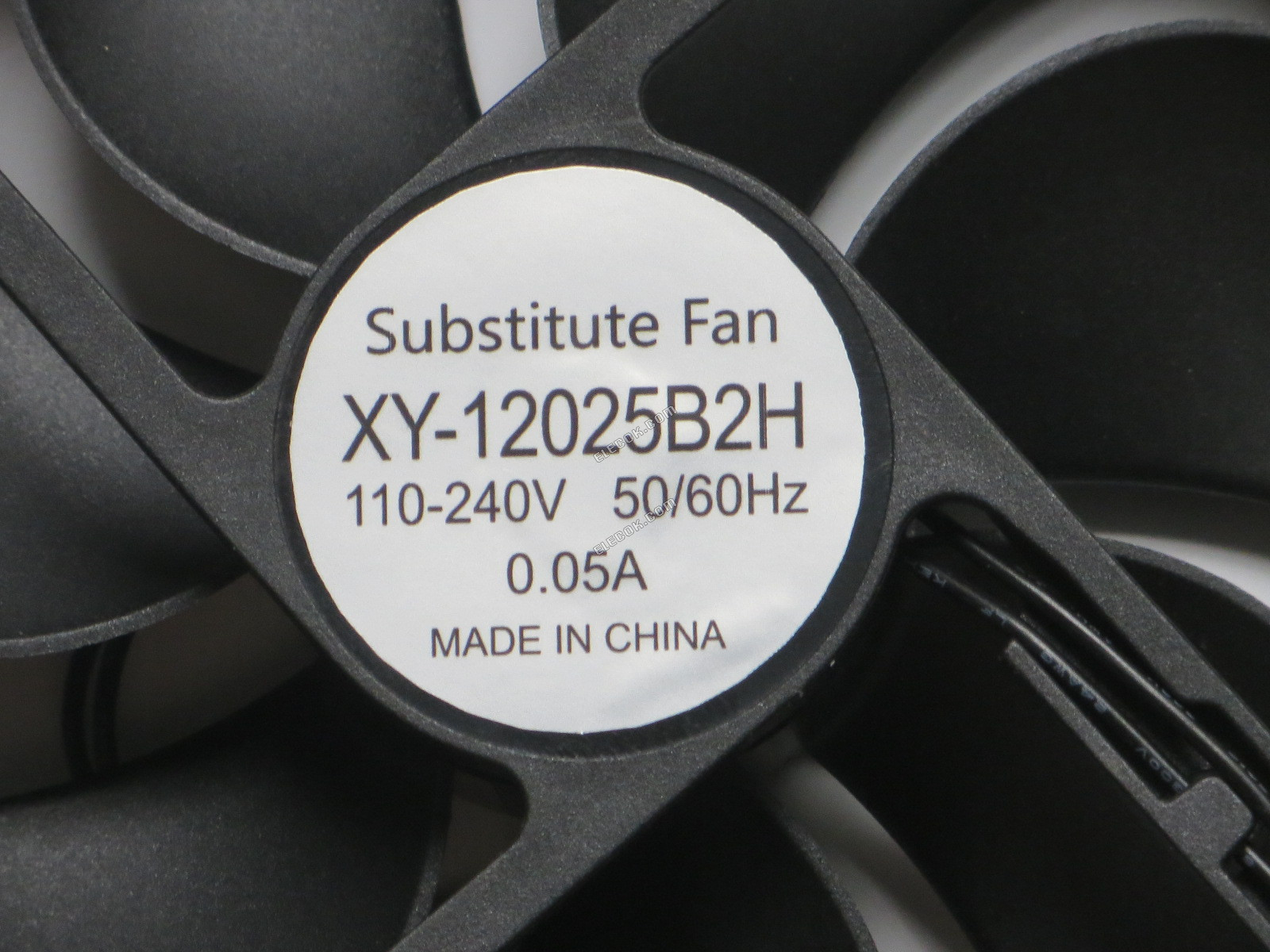 EC XY-12025B2H XY12025B2H 110-240V 0,05A 2 vezeték Hűtőventilátor, helyettesítő 