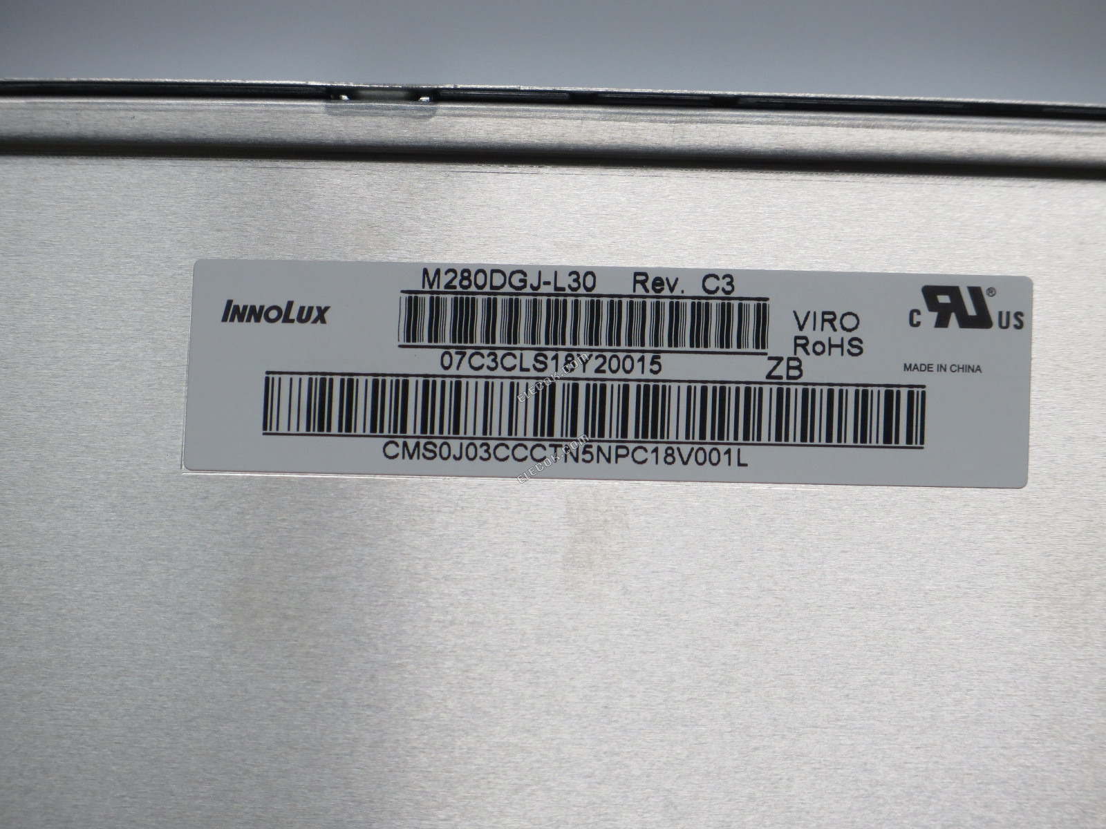 M280DGJ-L30 CHIMEI INNOLUX 28.0" a-Si TFT-LCD Panel 