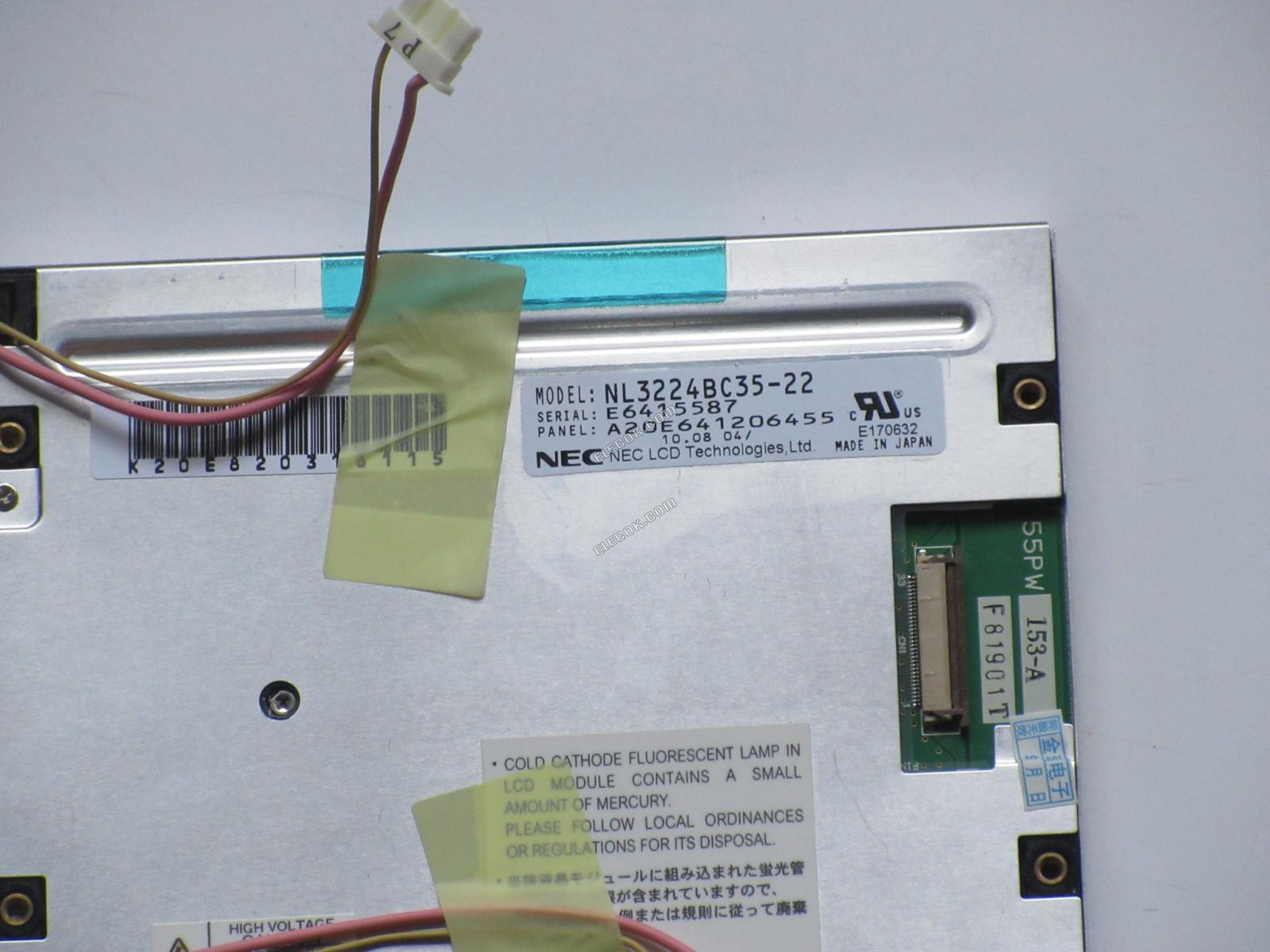NL3224BC35-22 NEC 5,5" A-Si TFT-LCD Panel použitý 