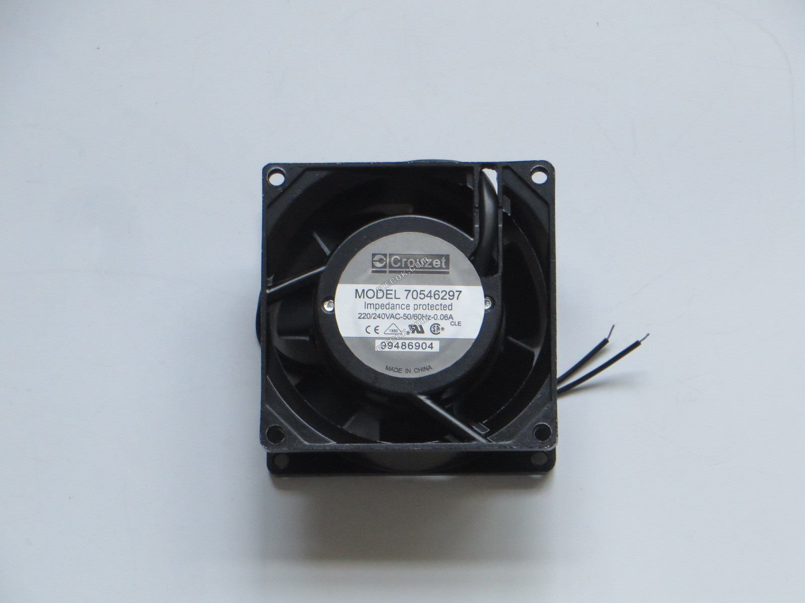 CROUZET 70546297 220/240VAC 0,06A 2 vodiče Chladicí Ventilátor 