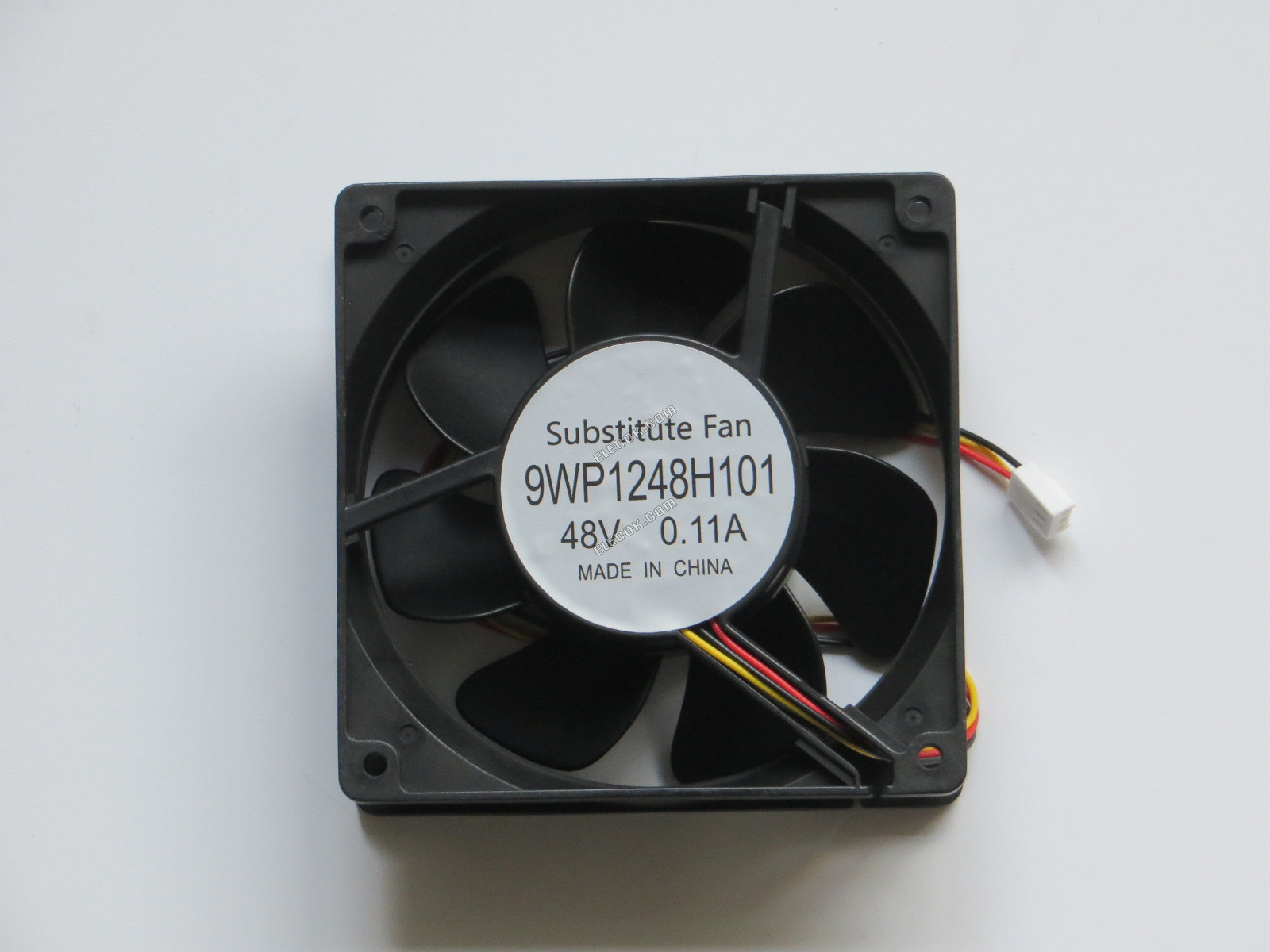 Sanyo 9WP1248H101 48V 0,11A 3 vezeték Hűtőventilátor, helyettesítő nélkül vízálló funkció 