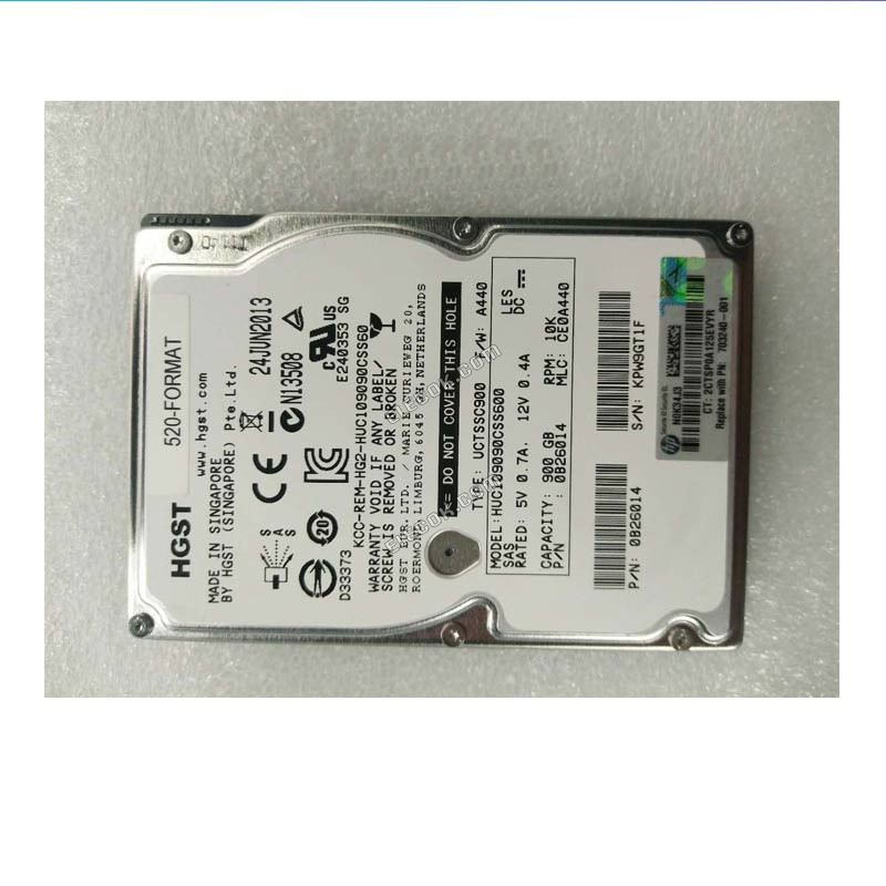 HP3PAR storage hard disk 900G 10K 2.5 SAS 742209-001 703240-001