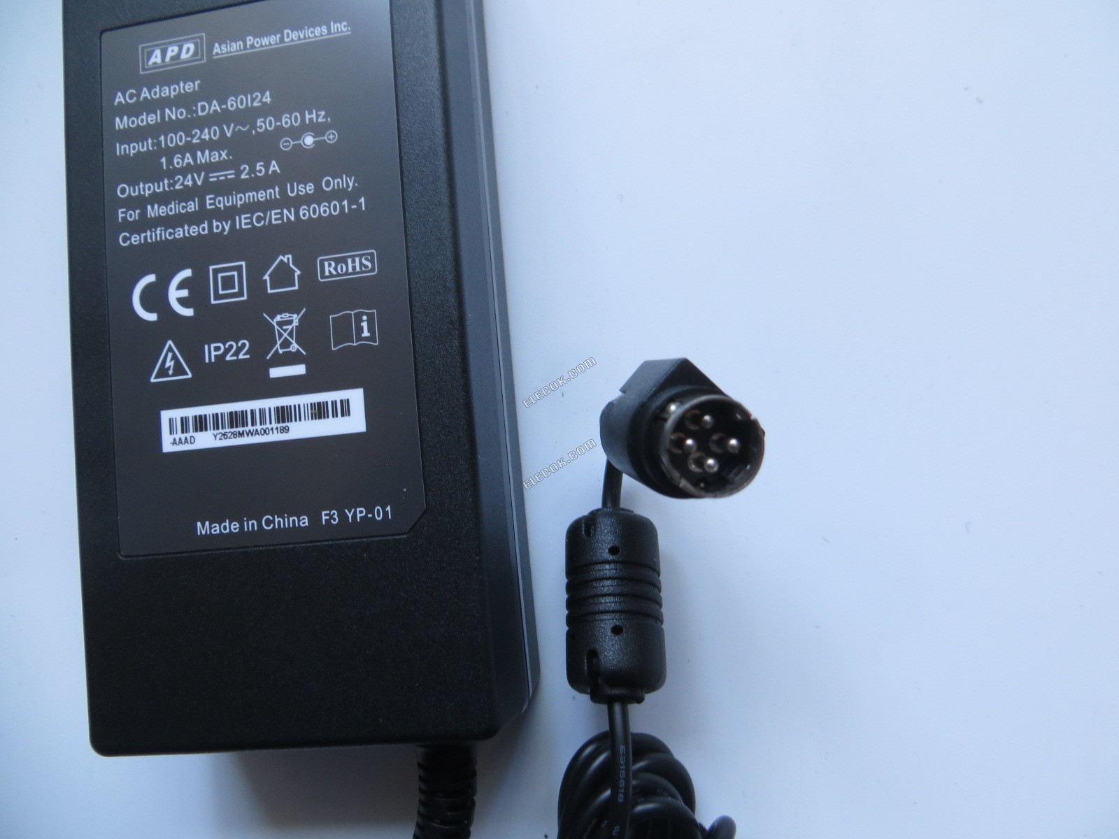 APD 24V2.5A DA-60I24 adapter 