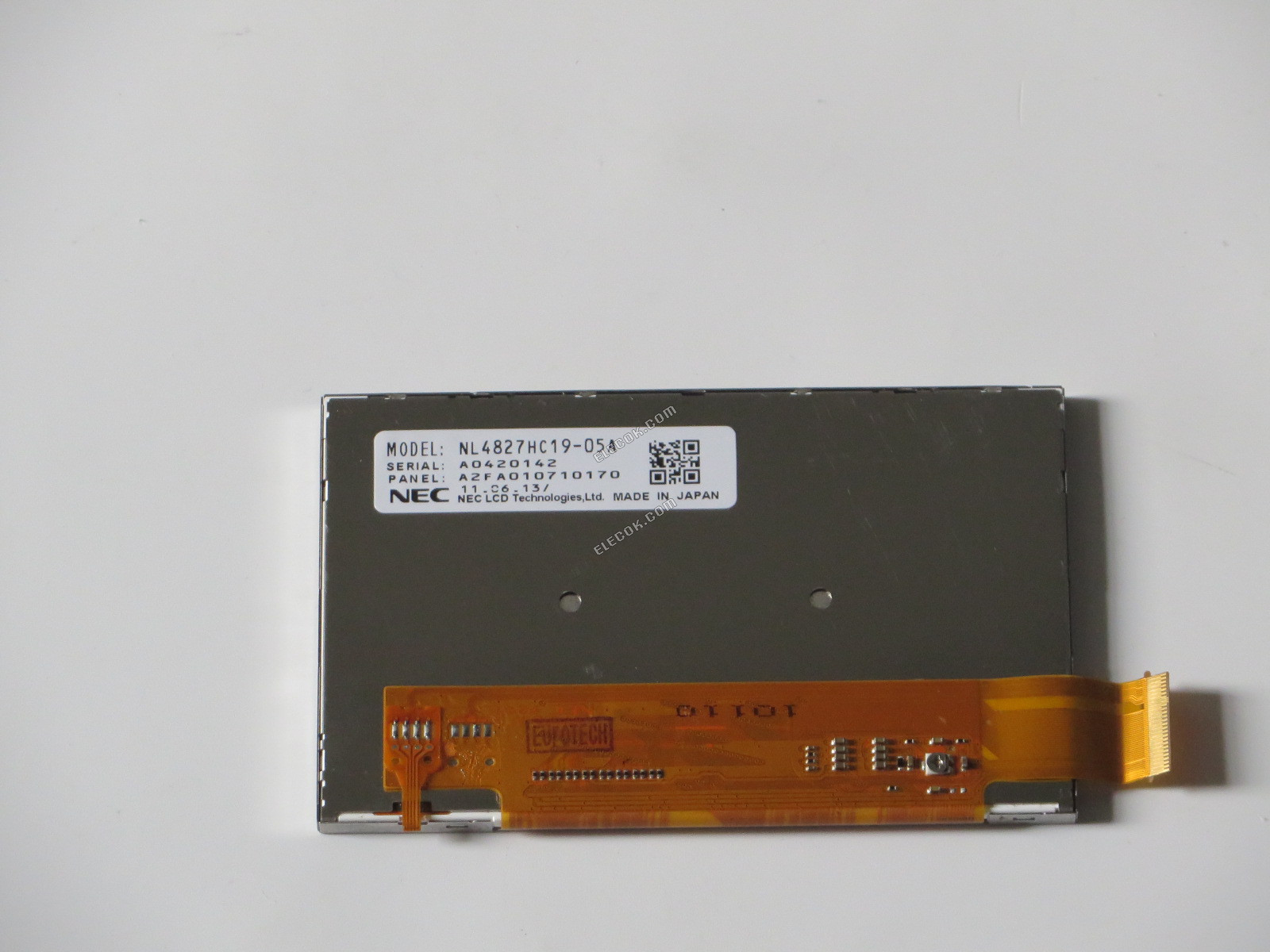 NL4827HC19-05A NEC 4,3" A-Si TFT-LCD Panel použitý 