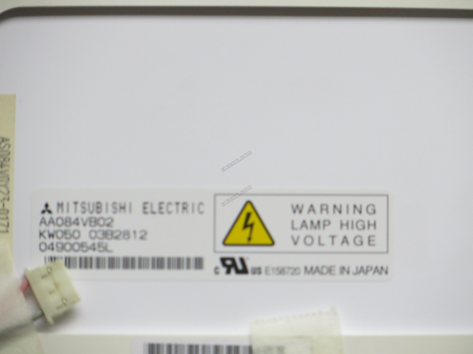 AA084VB02 Mitsubishi 8,4" a-Si TFT-LCD Panel použitý 