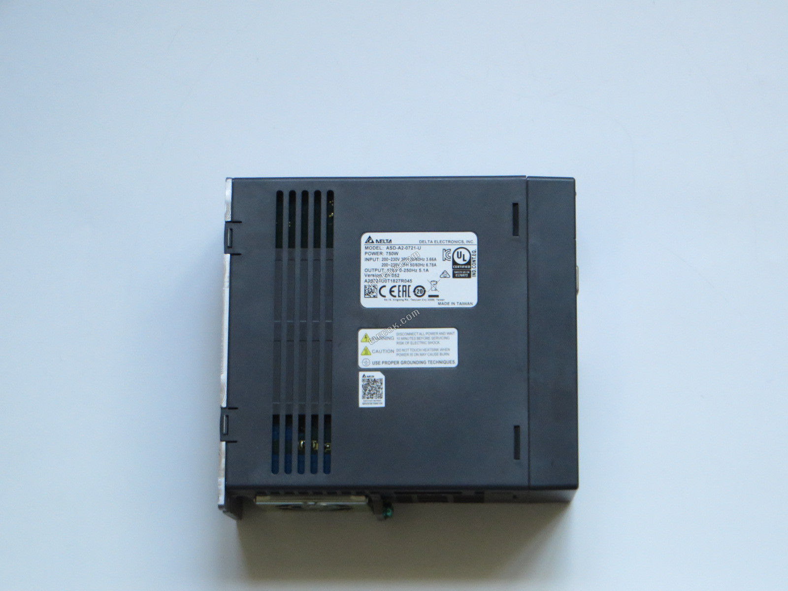Delta AC Servo Drive A2 Series ASD-A2-0721-U 220V 750W, Inventory new