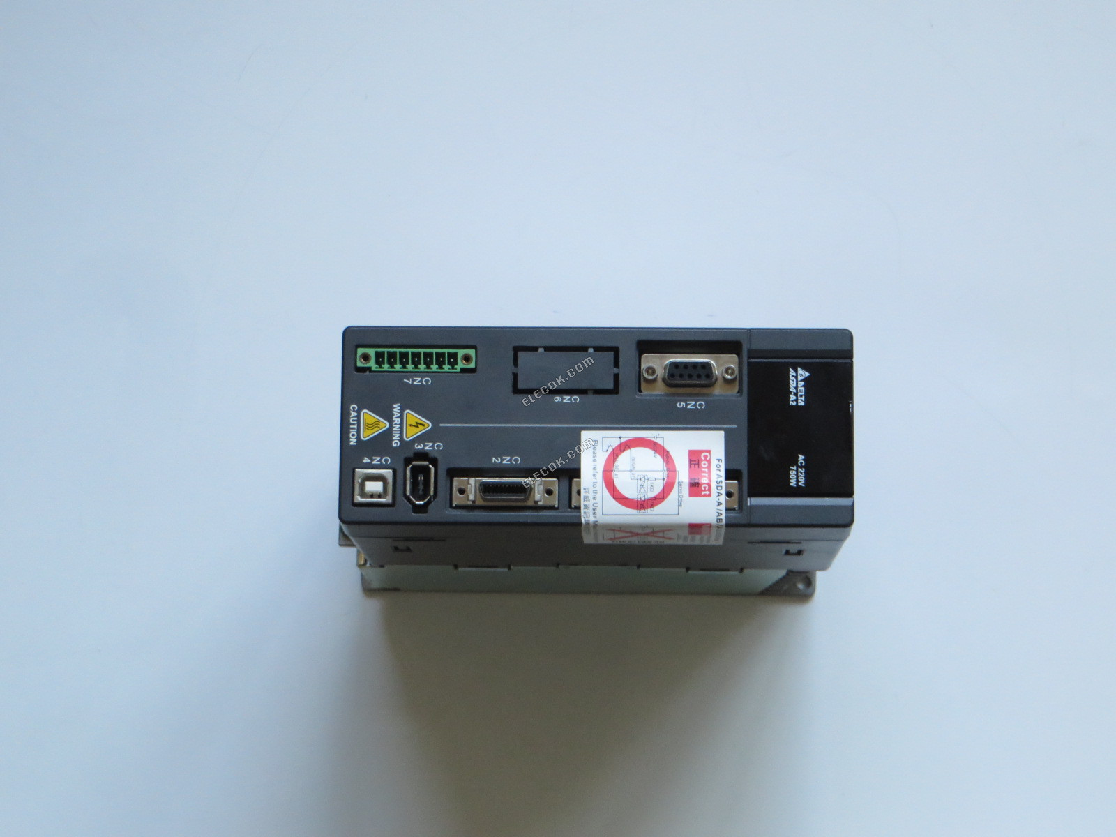 Delta AC Servo Drive A2 Series ASD-A2-0721-U 220V 750W, Inventory new